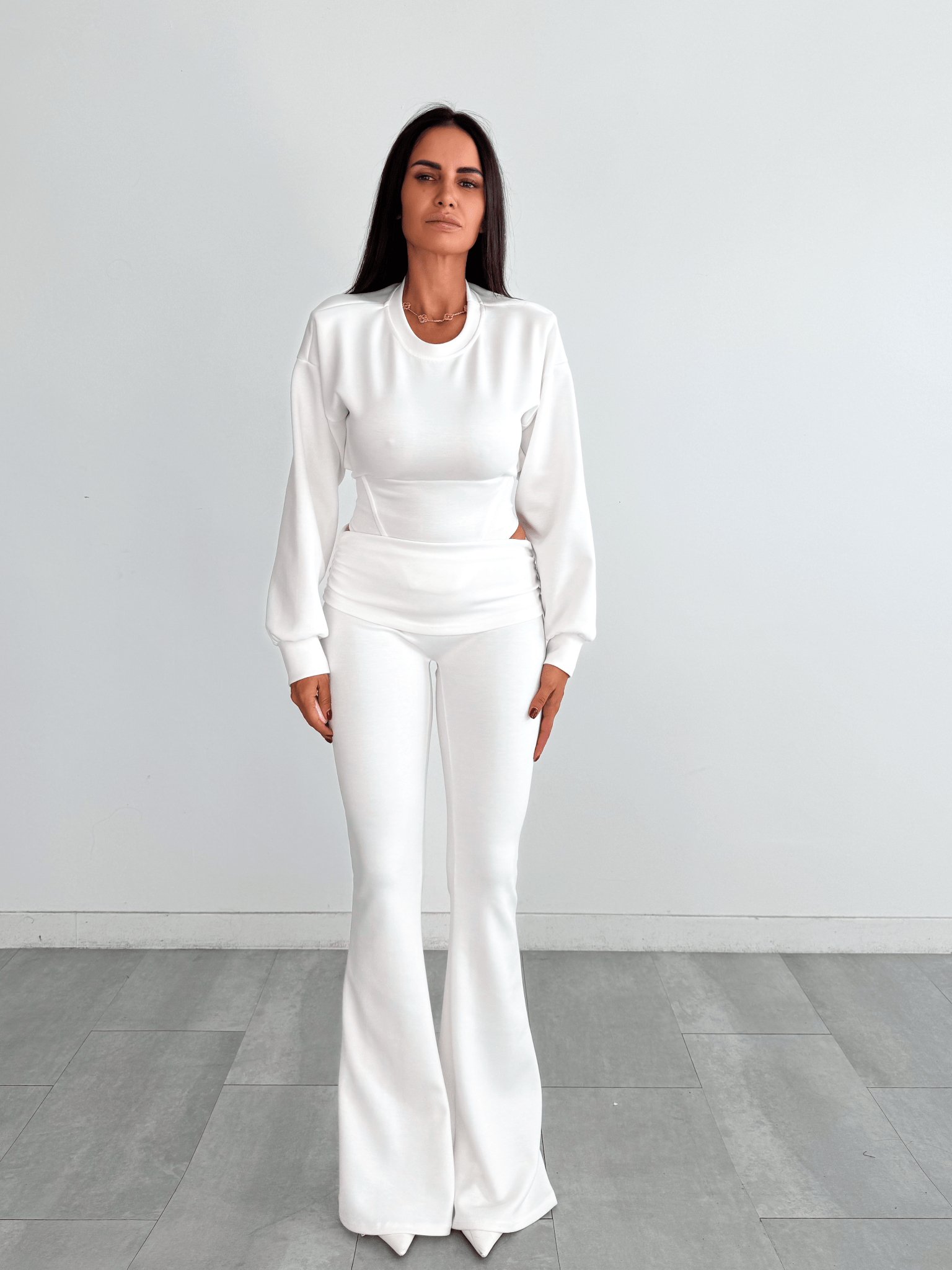 Completo Tuta Korsett - Bianco - SAINTH