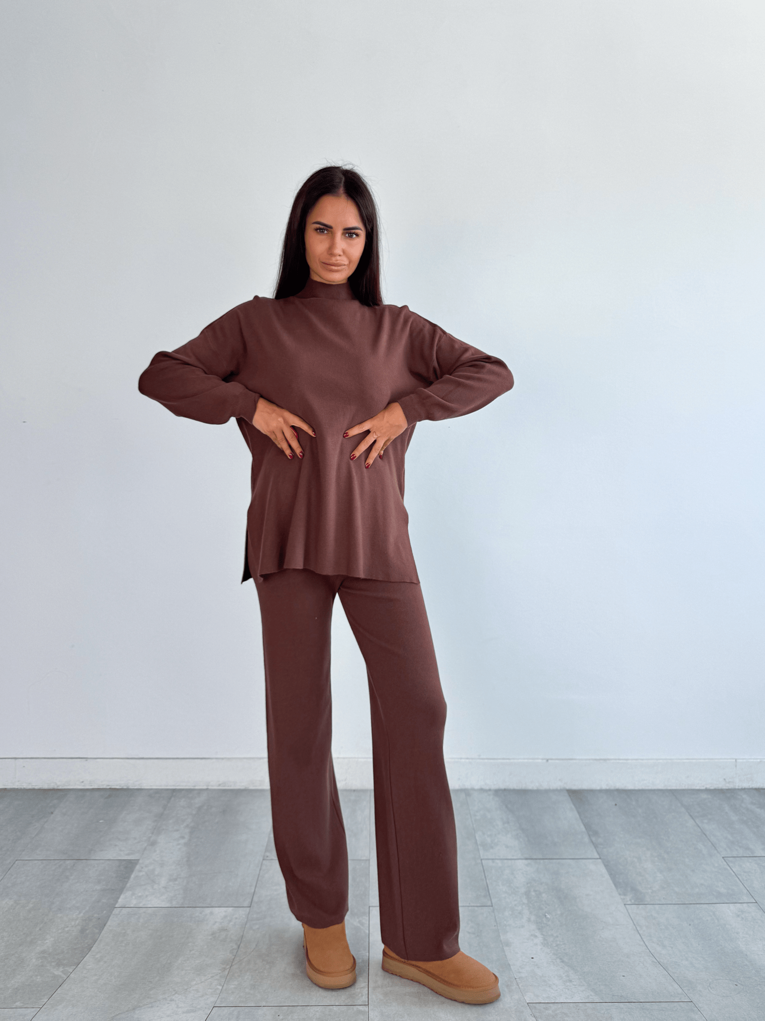 Coordinato Soft - Marrone - SAINTH