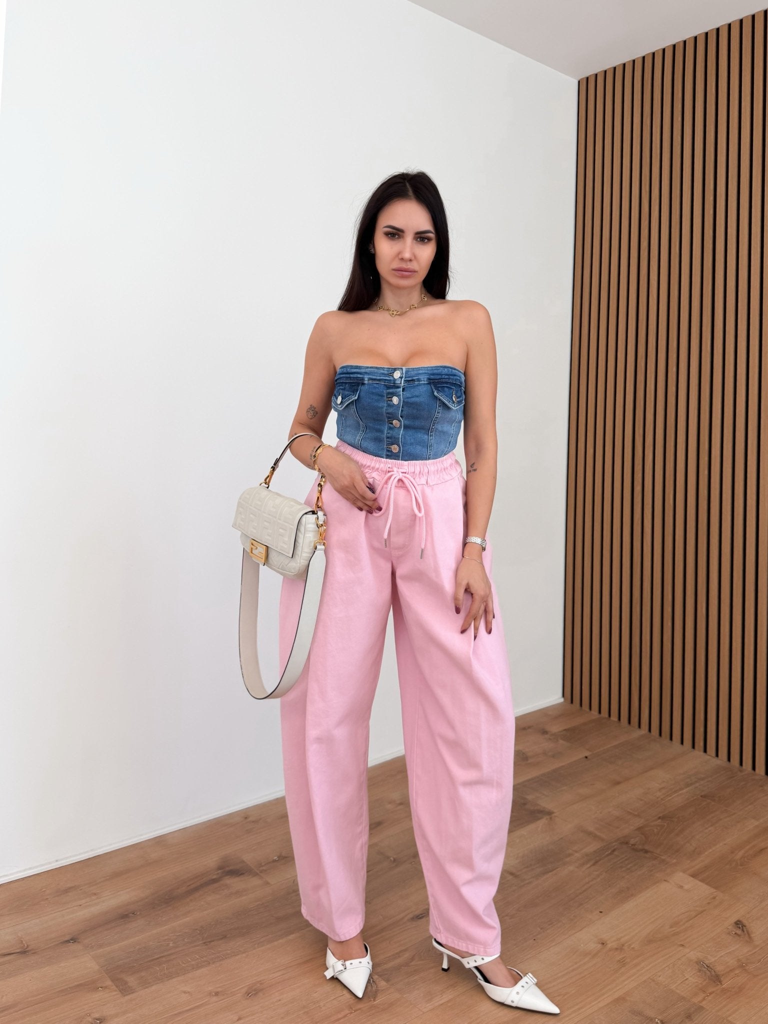 Corpetto Miranda - Denim - SAINTH