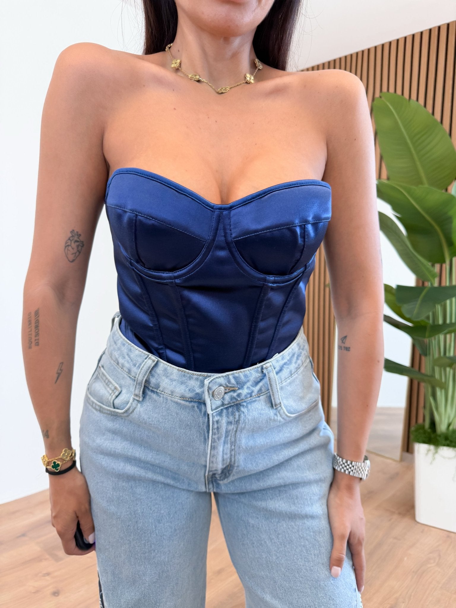 Corpetto Krizia - Blu - SAINTH