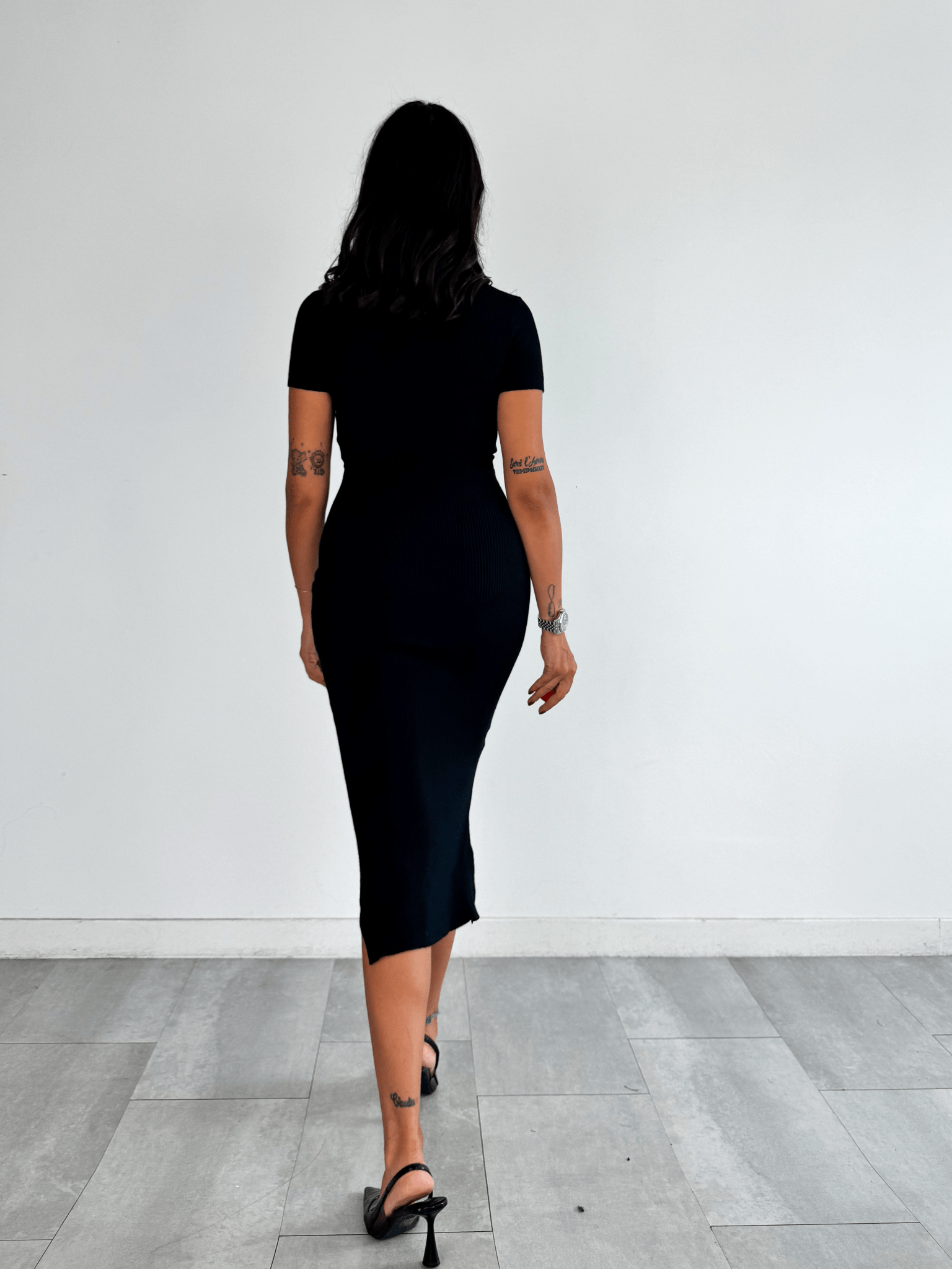 Abito Pull Tender - Nero - SAINTH