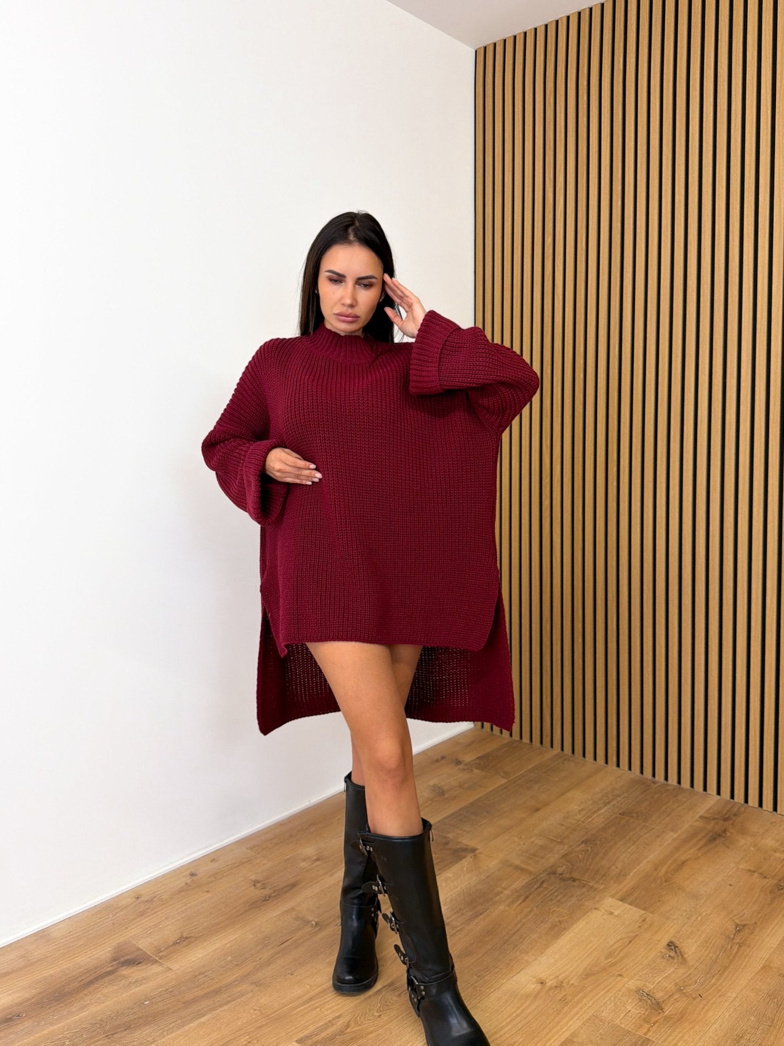 Pull Abito Difference - Bordeaux - SAINTH