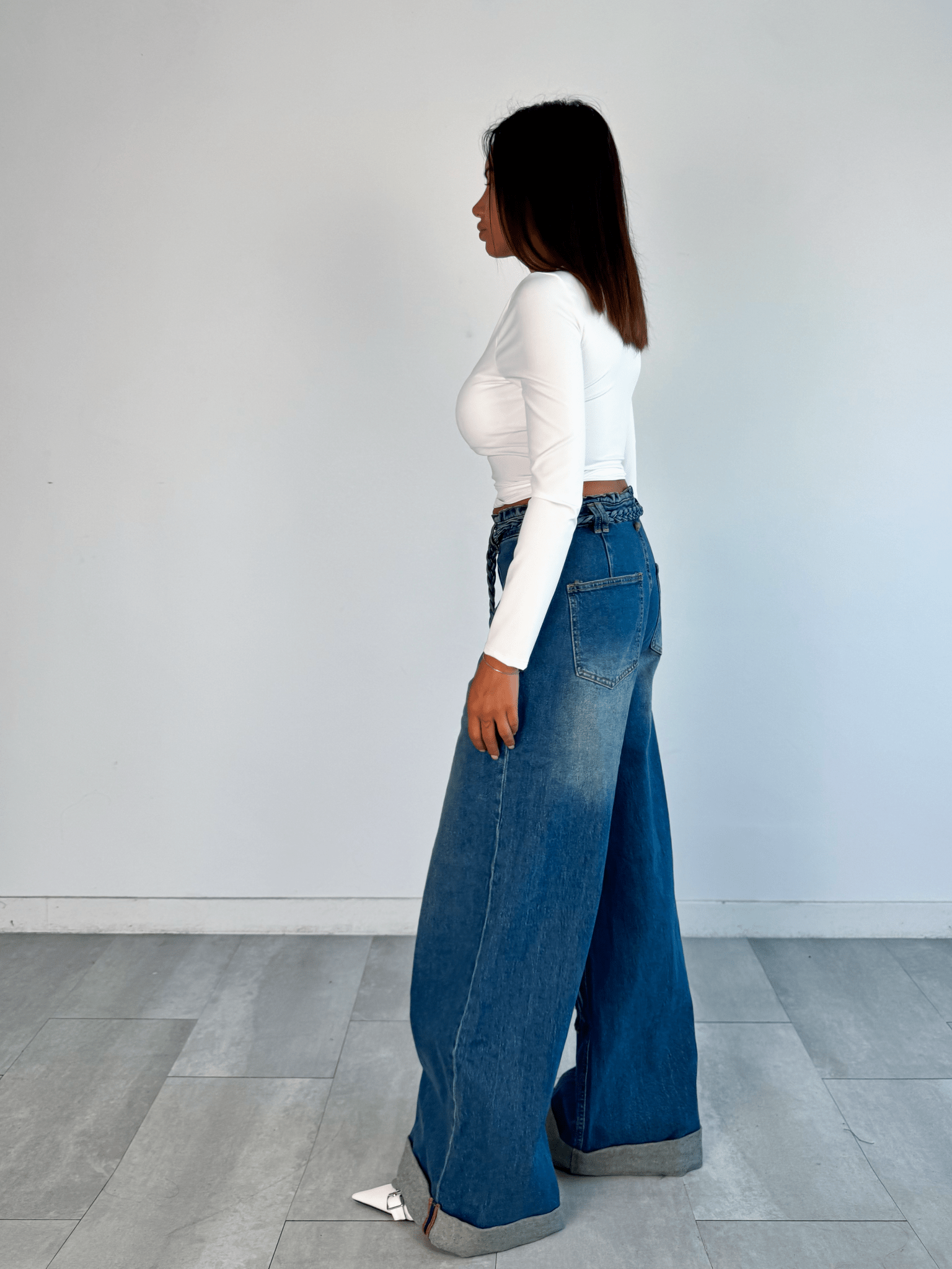Jeans Treccina - Blu Denim - SAINTH
