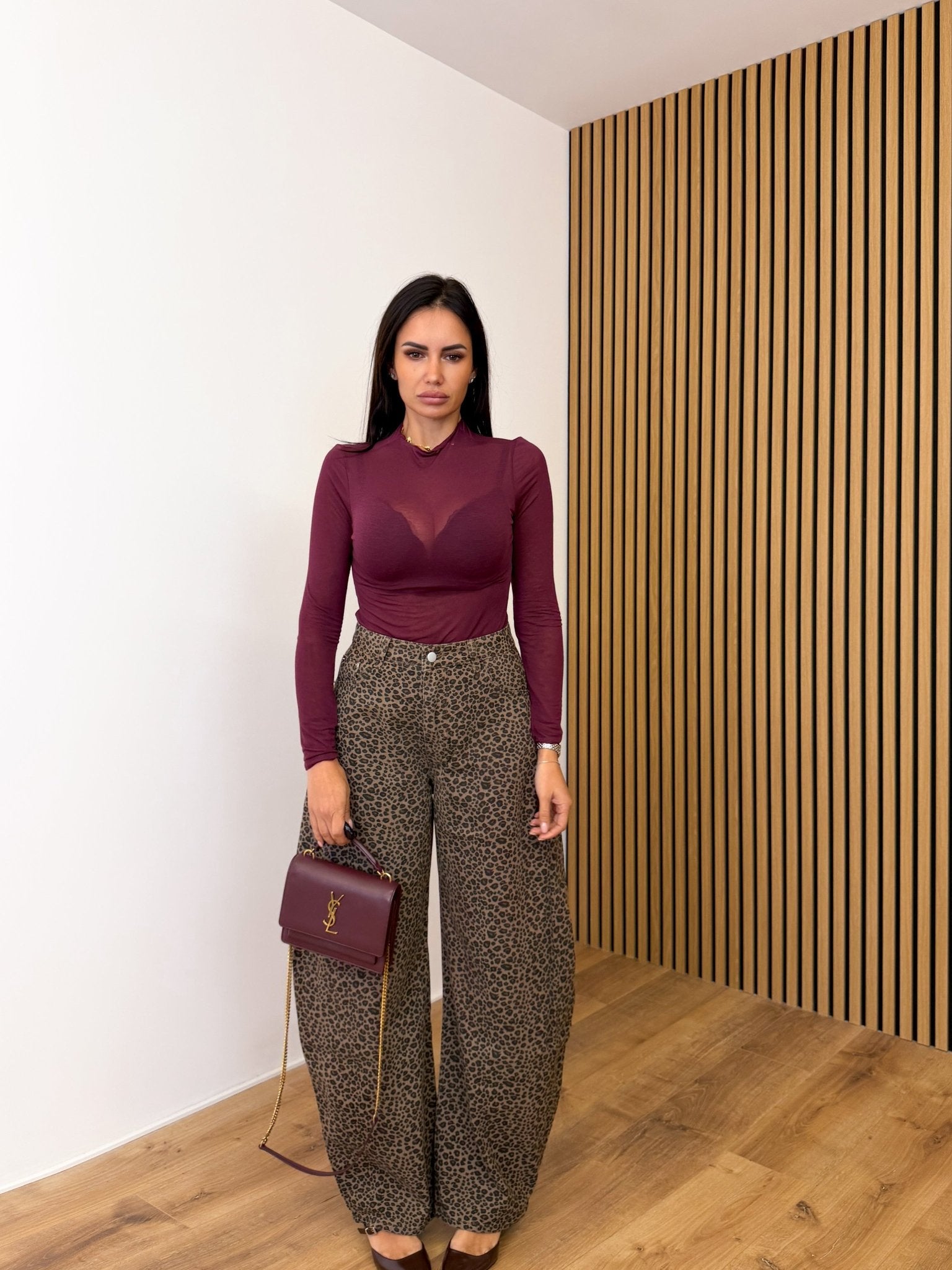 Jeans Baggy - Leopardato - SAINTH