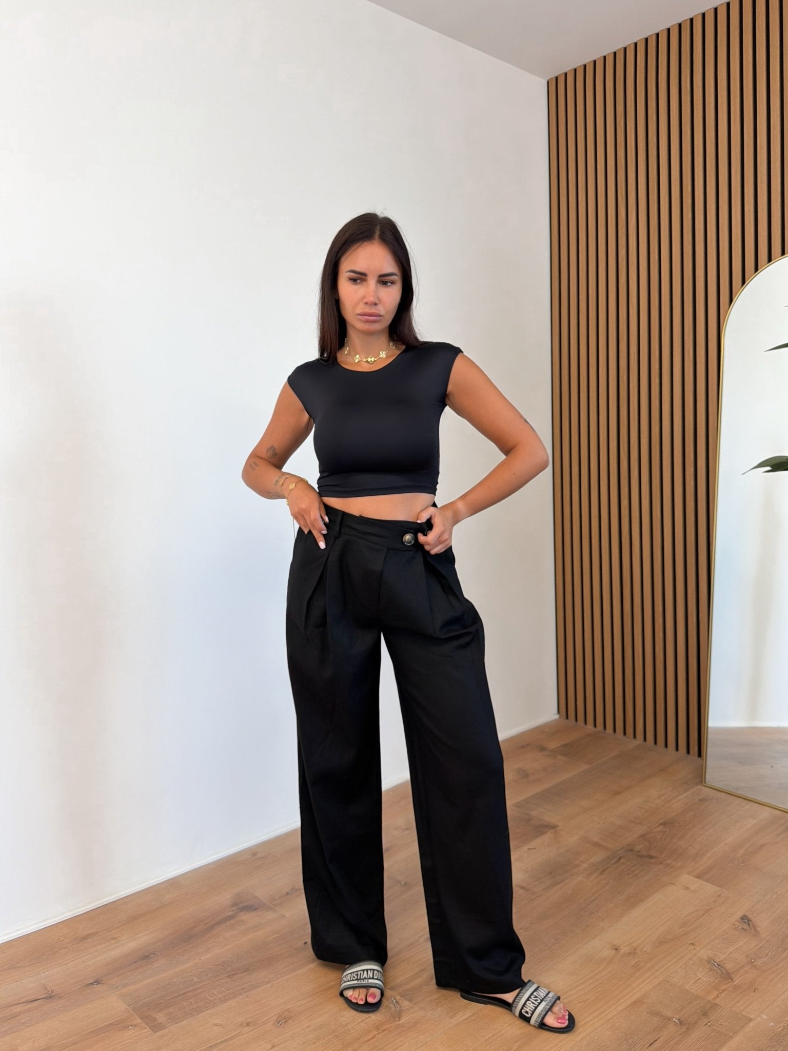 Maglia Easy - Nera - SAINTH