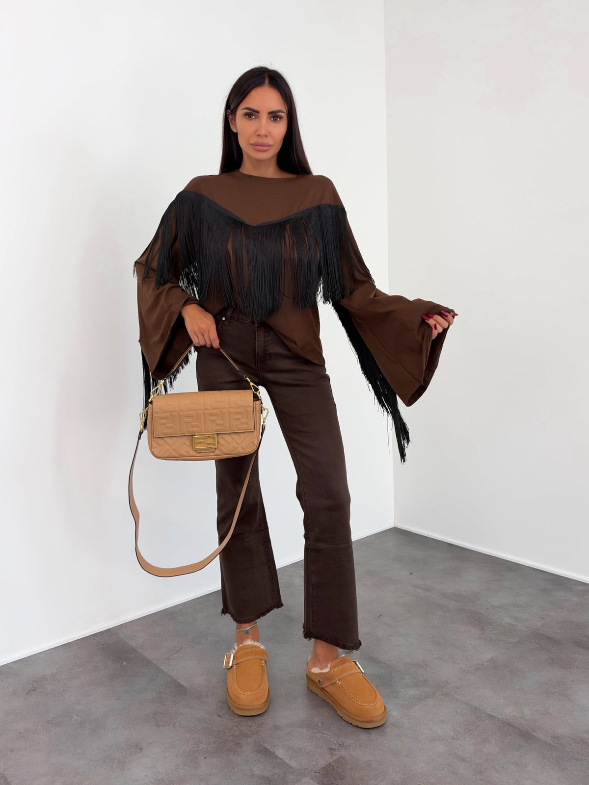 Maglia Navaho - Marrone - SAINTH