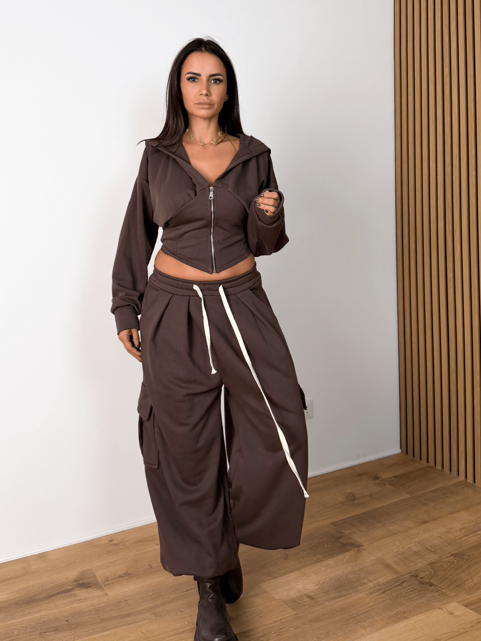 Completo Tuta Spiral - Marrone - SAINTH