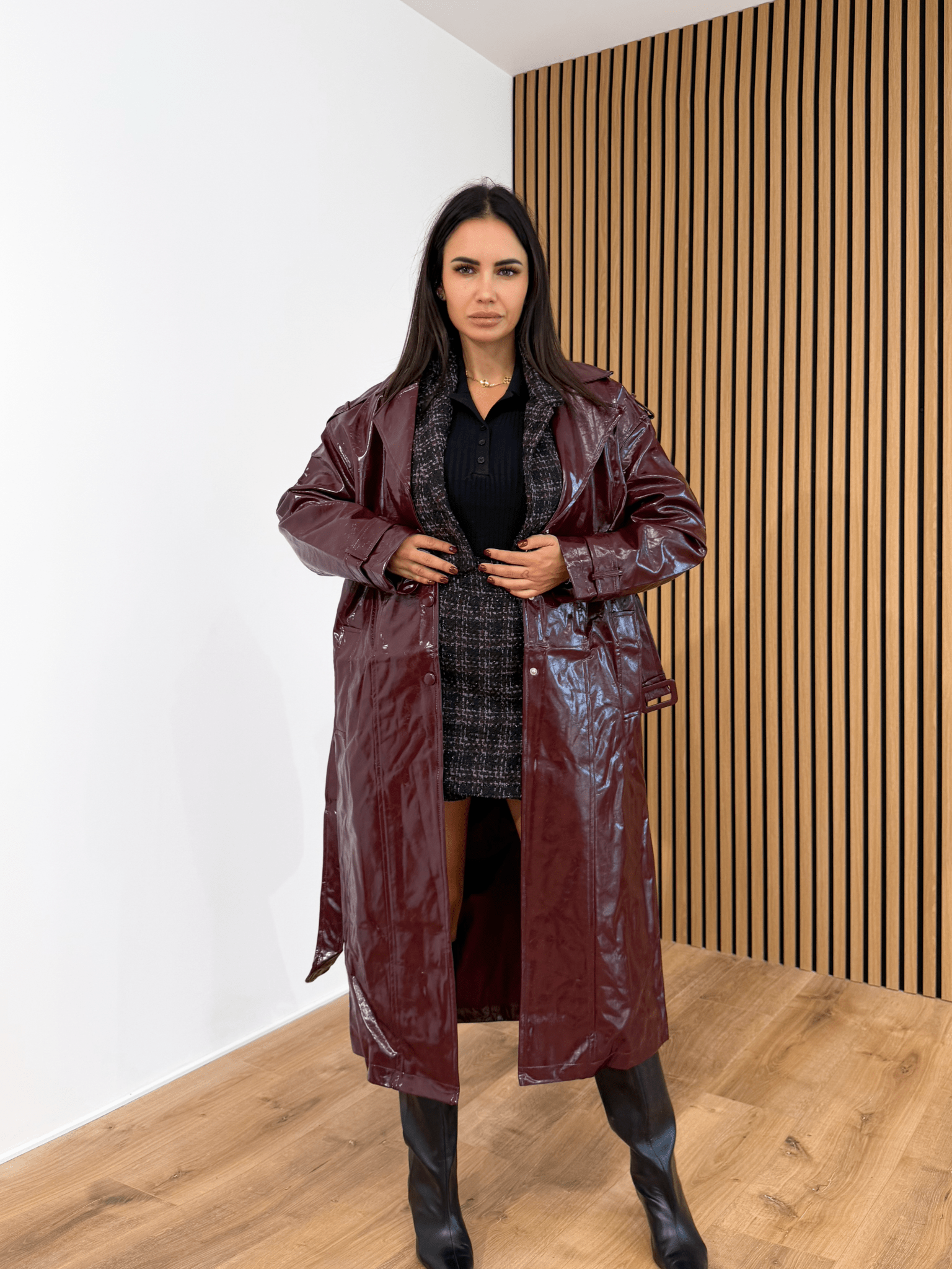 Cappotto Fifth Avenue - Bordeaux - SAINTH