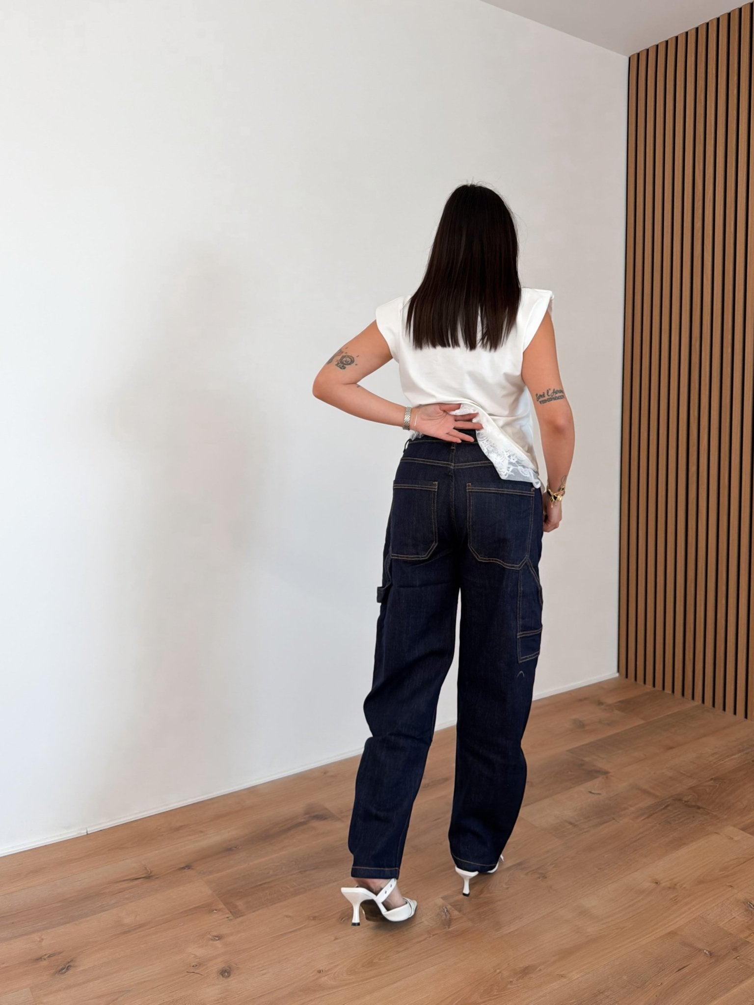 Jeans D5748 - 22 - Denim Scuro - SAINTH