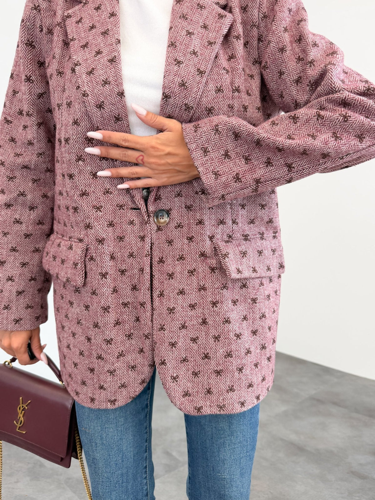 Blazer Fiocchetti - Bordeaux - SAINTH