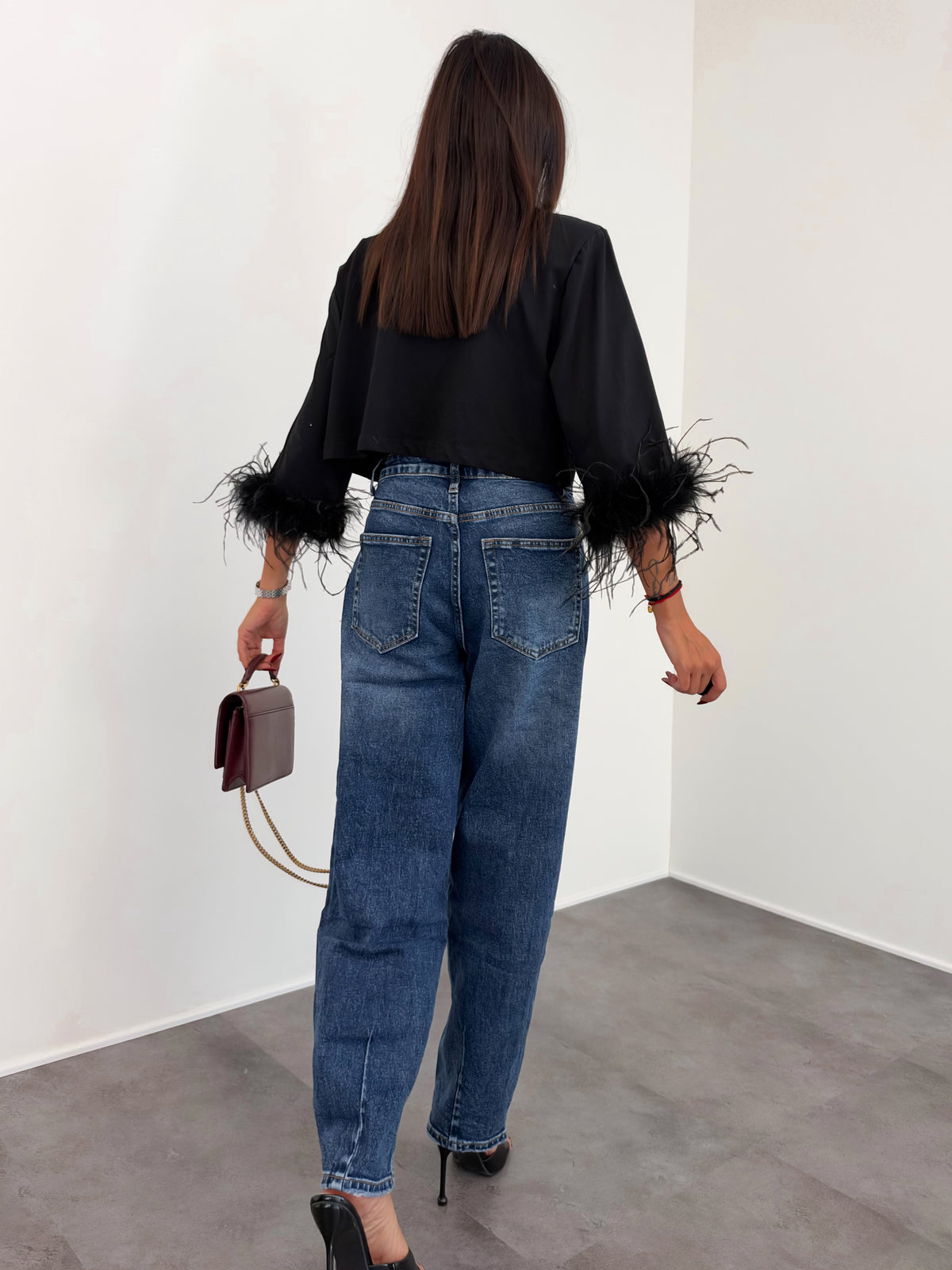 Maglia Polare - Nera - SAINTH