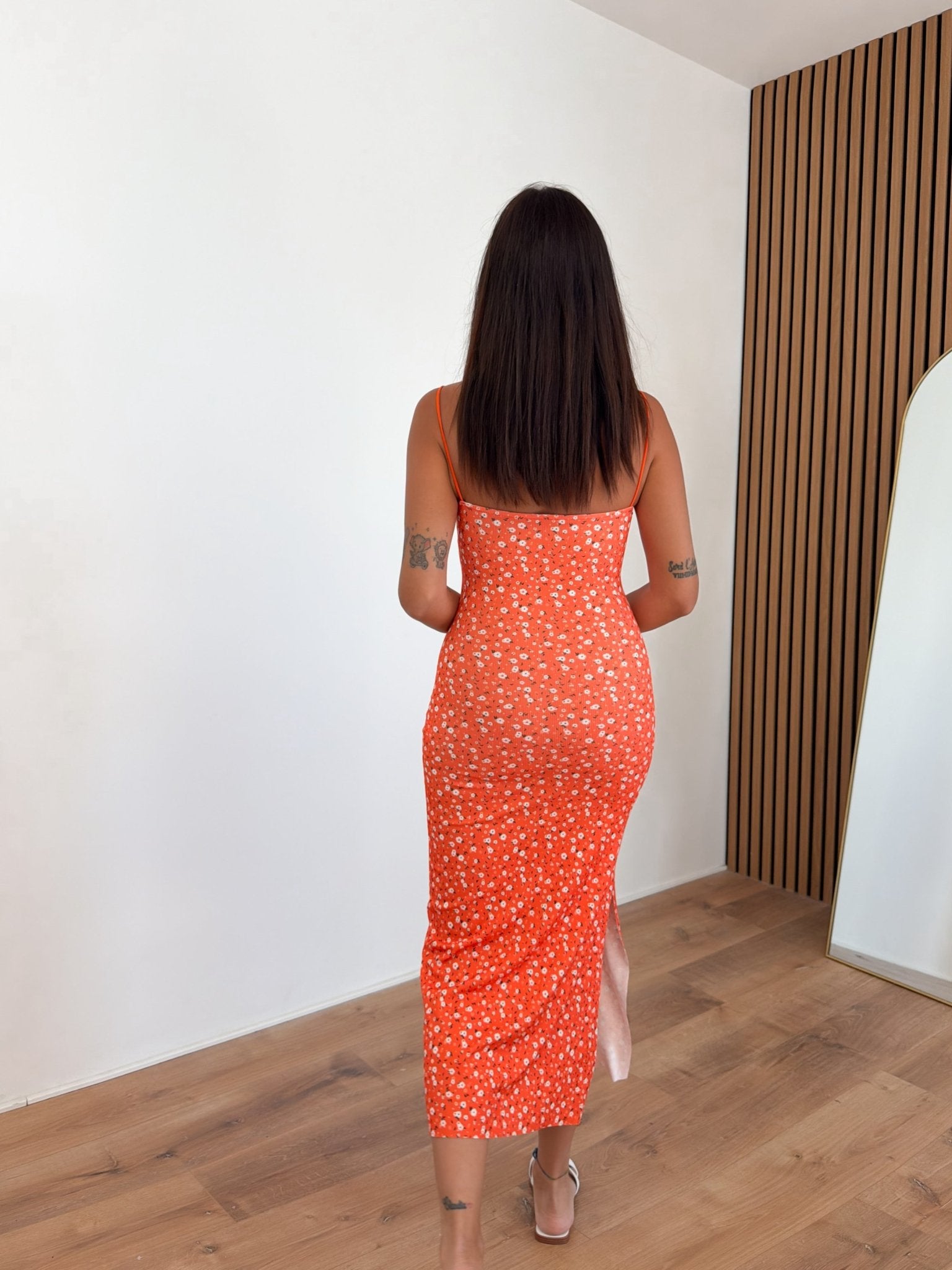 Abito Roseto - Arancio - SAINTH
