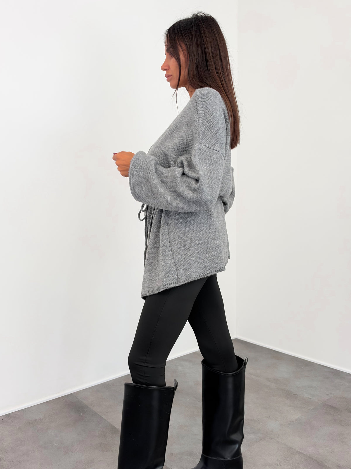 Cardigan Lovely - Grigio