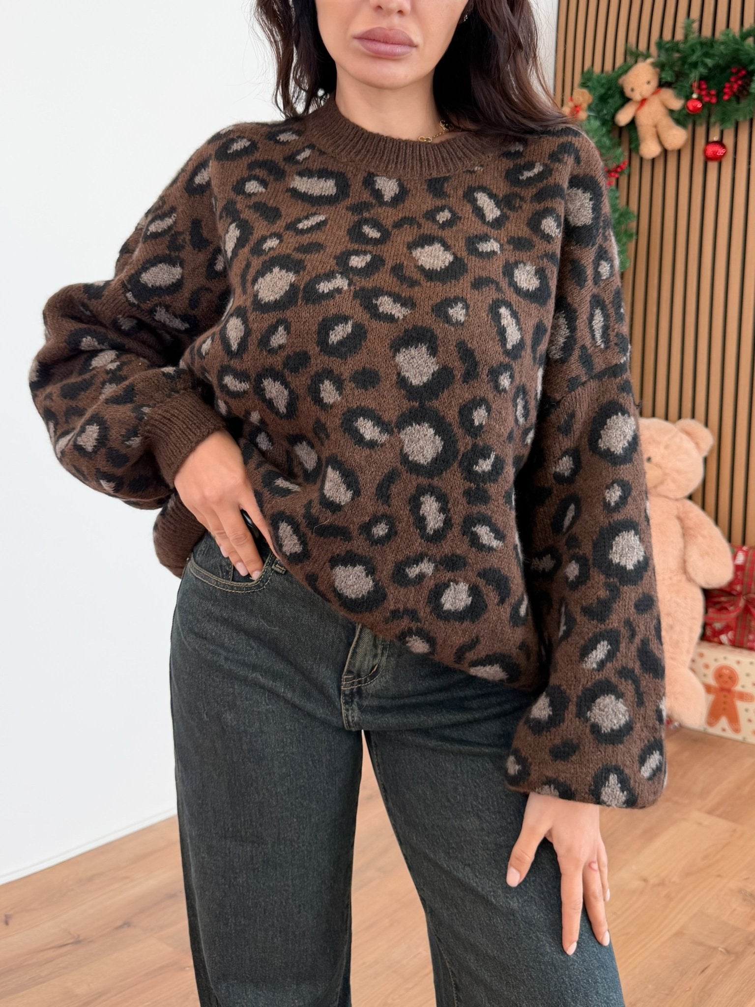 Pull MaxiLeo - Marrone - SAINTH