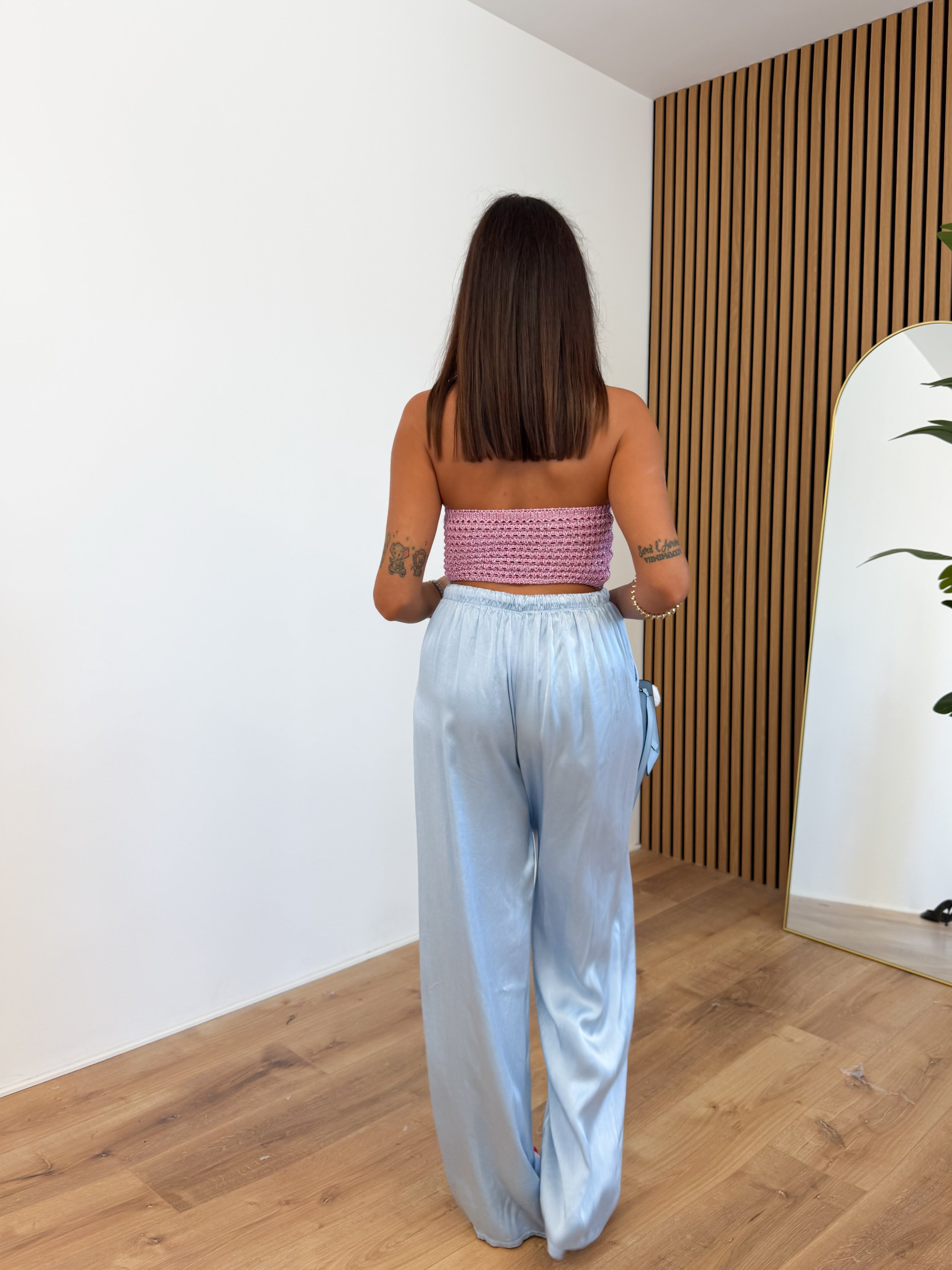 Top Metallic - Rosa