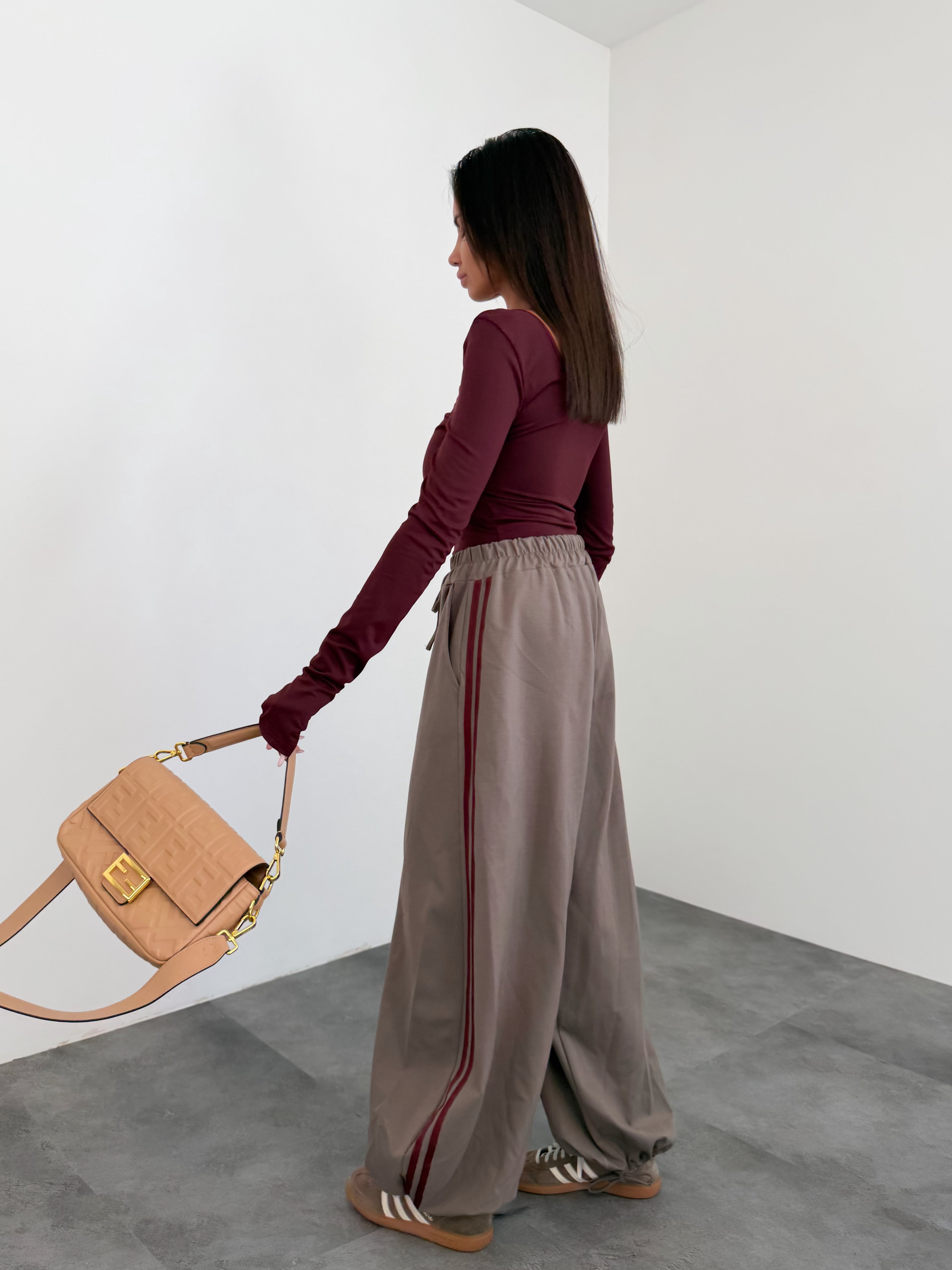 Pantalone Core - Tortora
