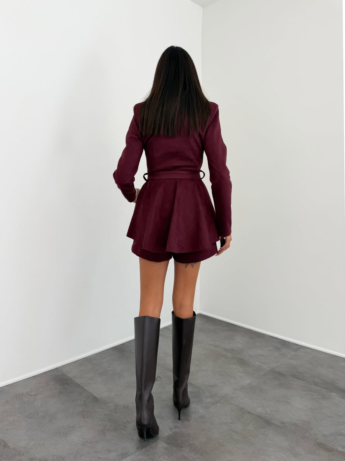Tutina Doppio Effetto - Bordeaux - SAINTH