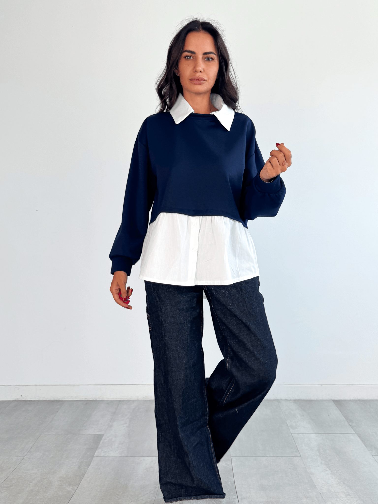 Jeans Oikos + Cintura - Denim - SAINTH