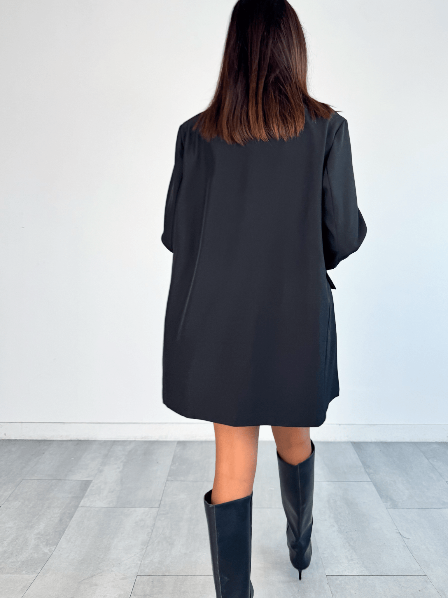 Blazer Simply Over - Nero - SAINTH