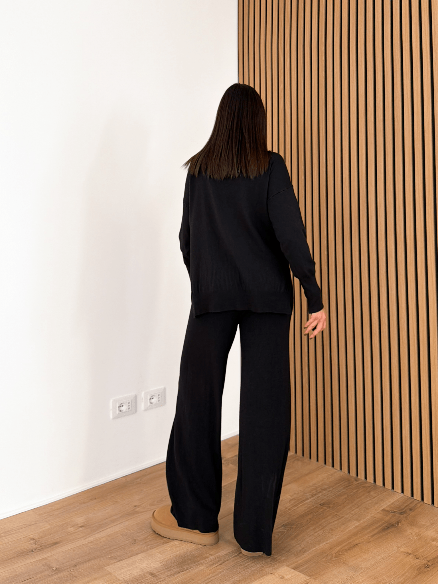 Coordinato Carezza - Nero - SAINTH