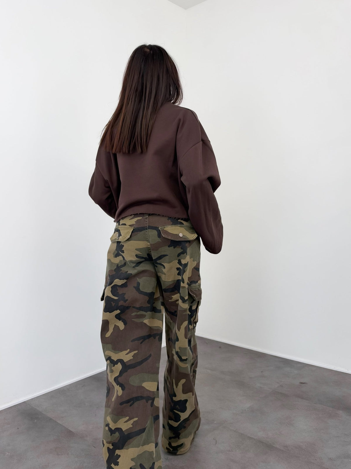 Felpa Mouth - Marrone - SAINTH