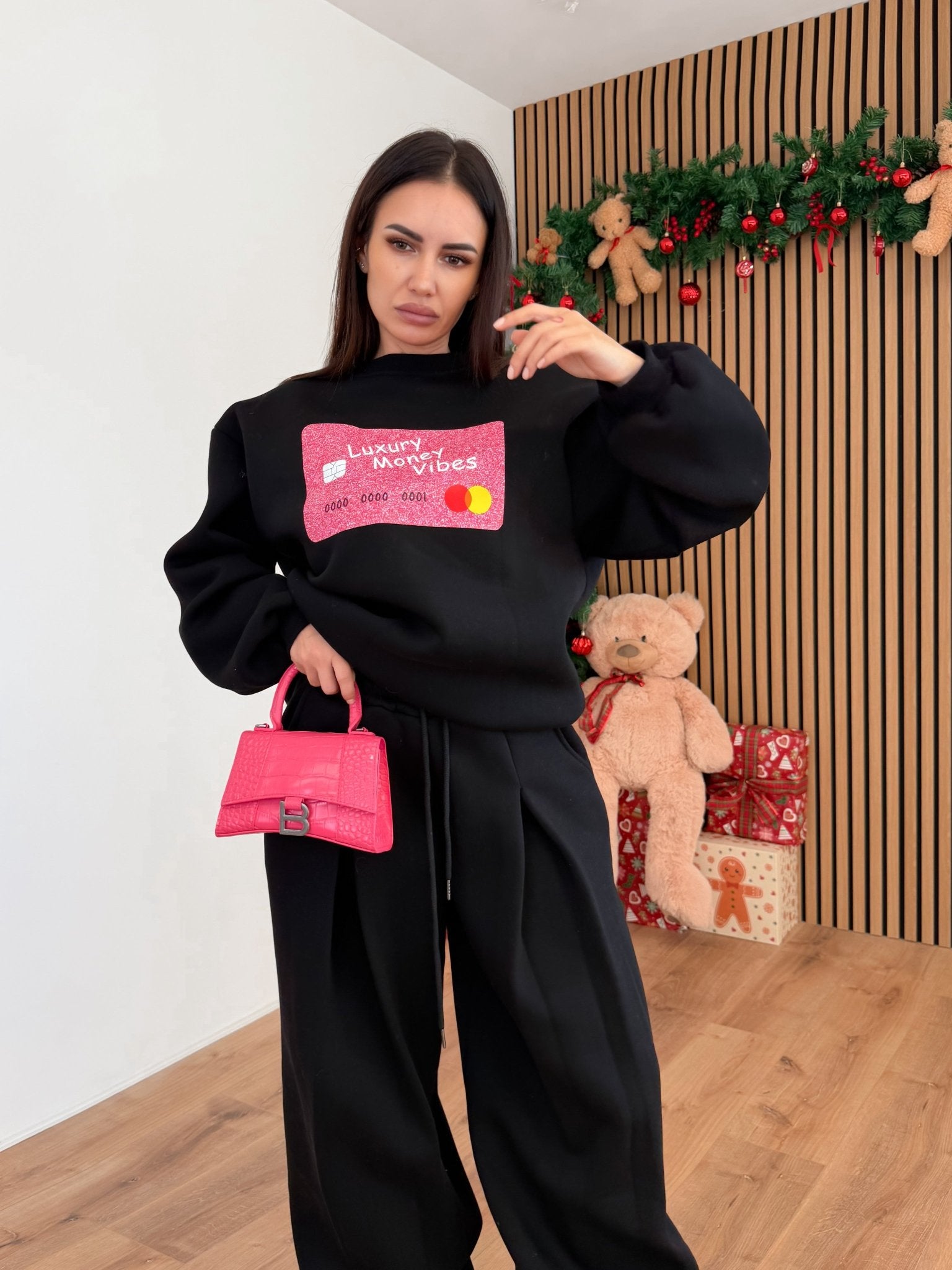 Pantalone Money - Nero - SAINTH