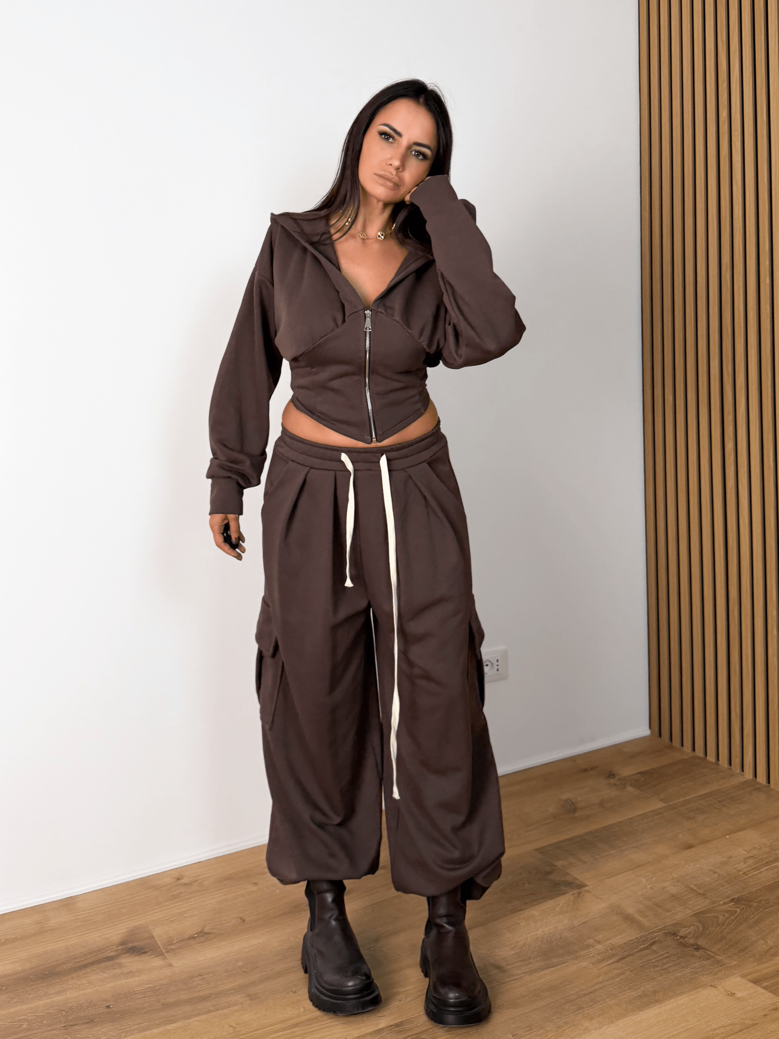 Completo Tuta Spiral - Marrone - SAINTH