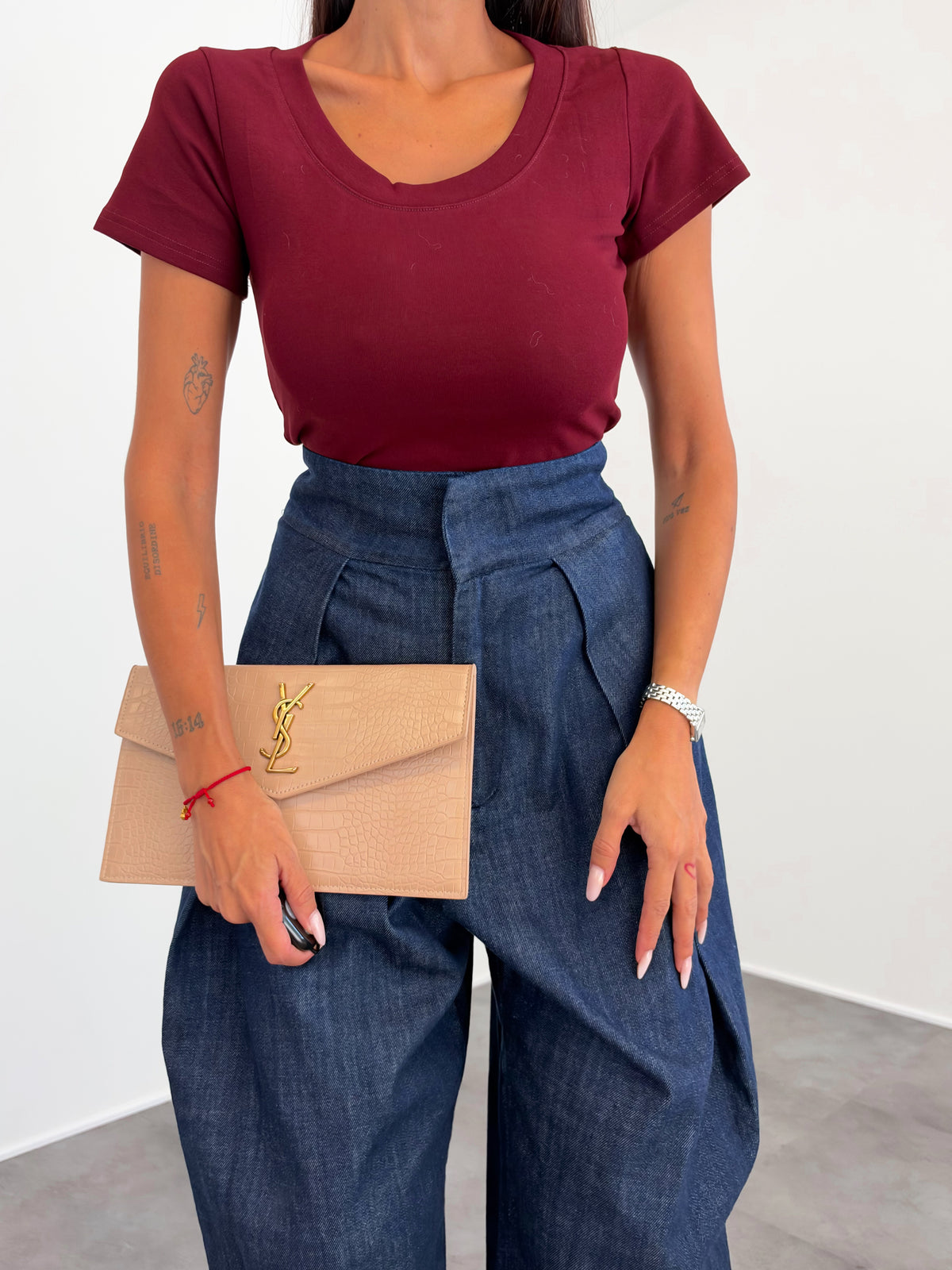 Maglia V7962-4 - Bordeaux