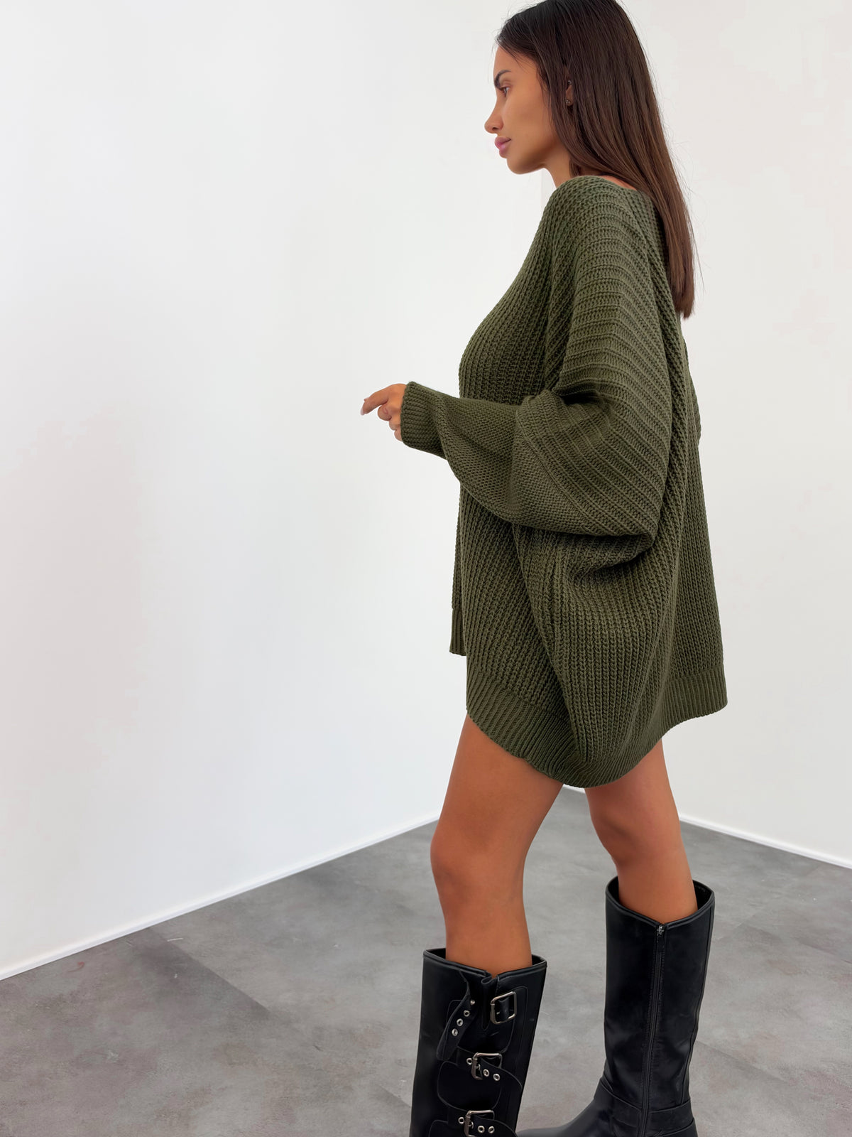 Maxi Pull - Army Green