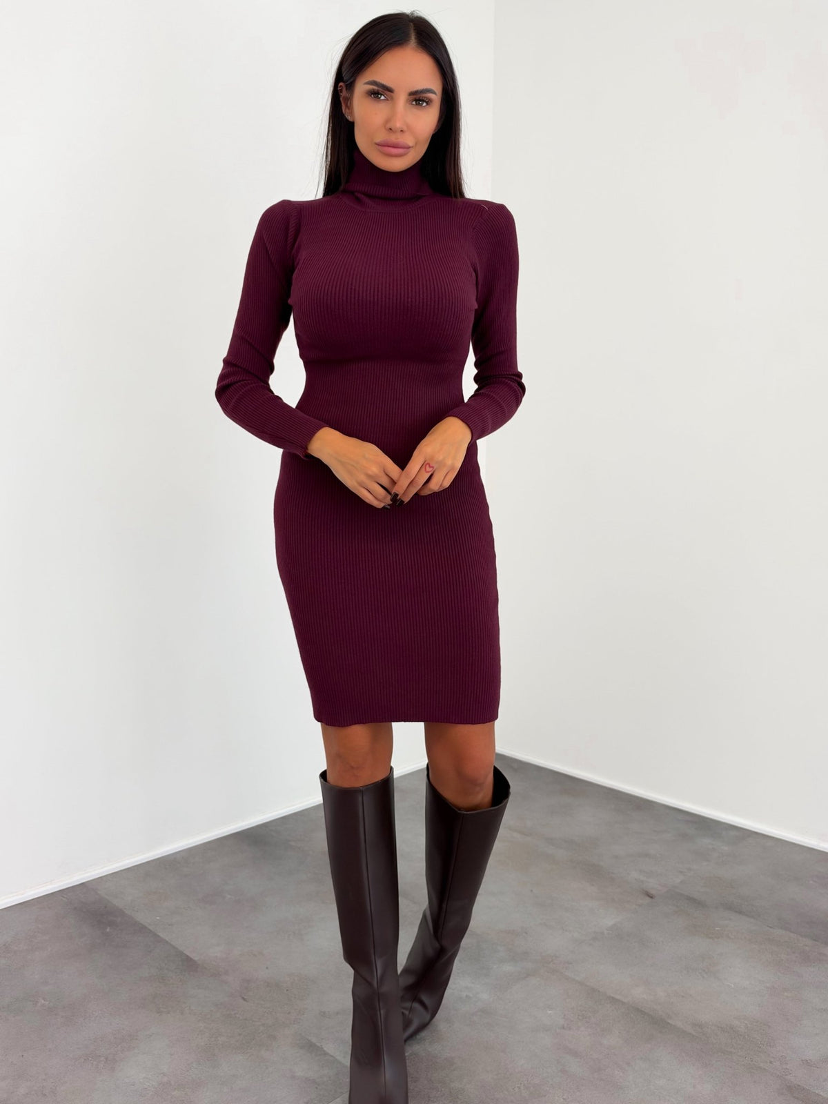 Abito Pull Passion - Bordeaux - SAINTH