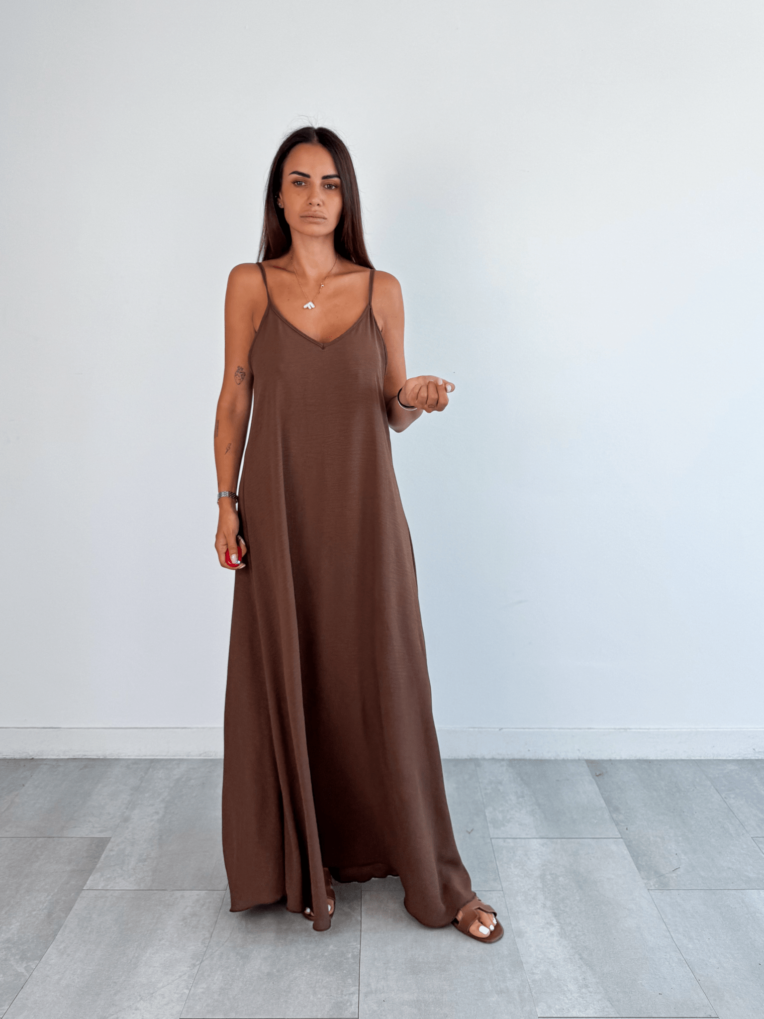 Abito Giorgina - Marrone - SAINTH