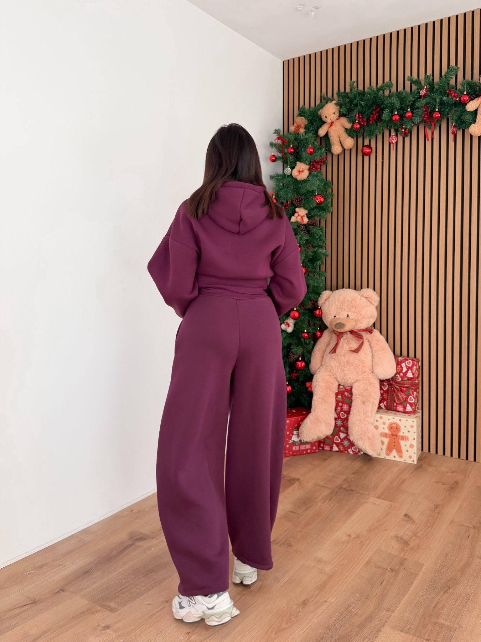 Felpa Zip Foxy - Bordeaux - SAINTH