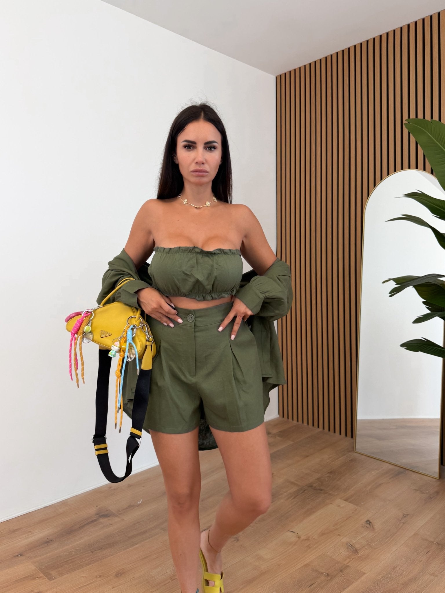 Coordinato Tris Capri - Army Green - SAINTH