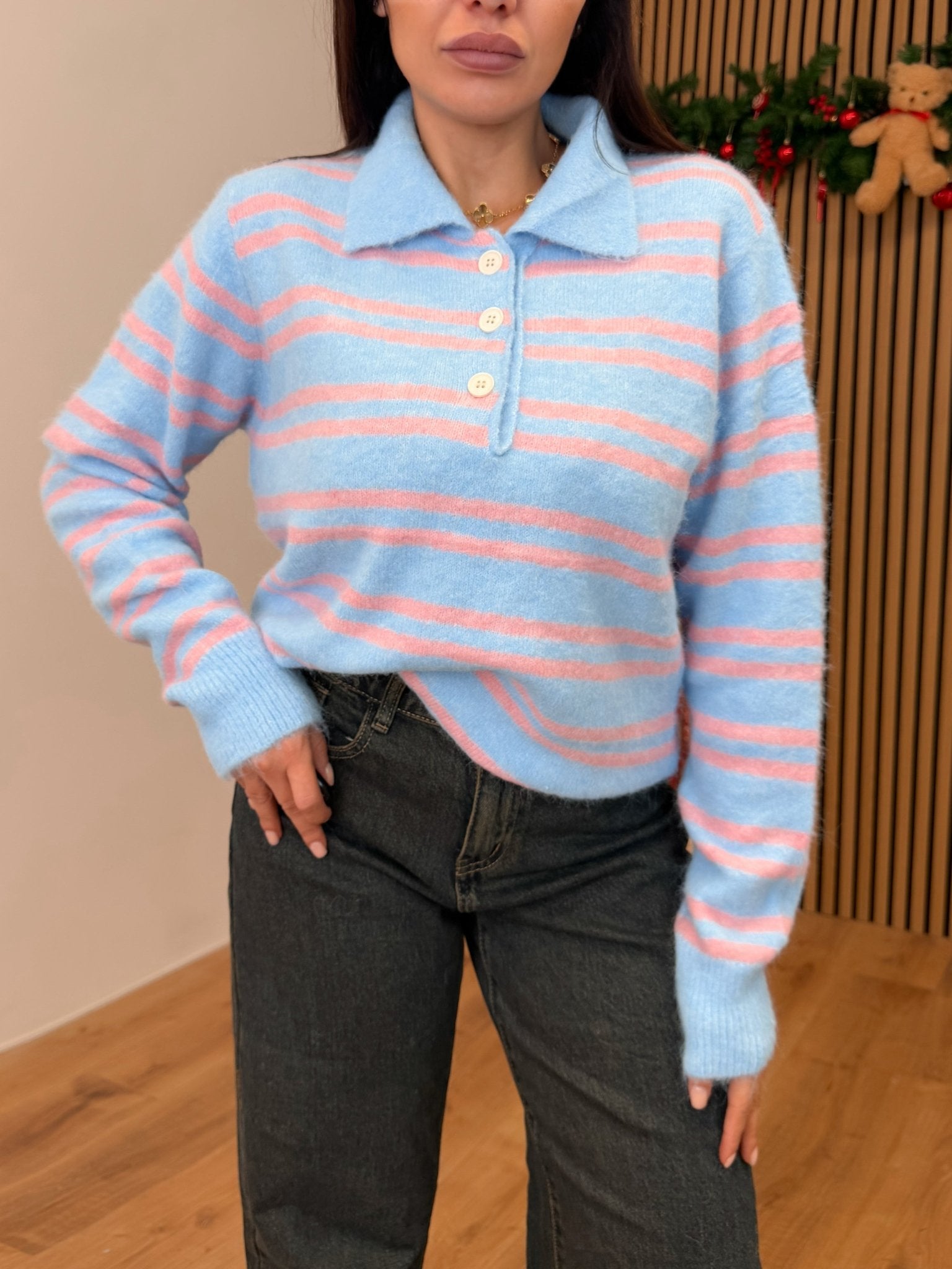 Pull Ziguli - Celeste - SAINTH