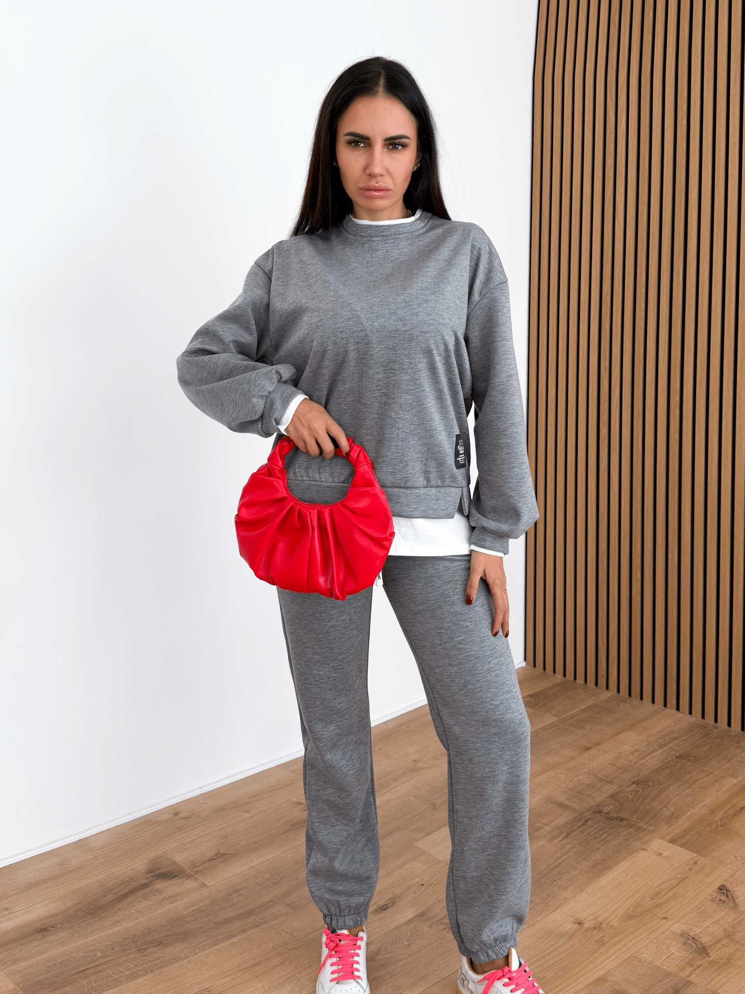 Completo Tuta Toppa - Grigio - SAINTH