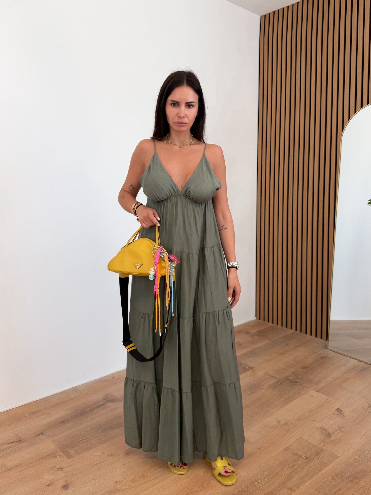 Abito Mirandola - Army Green - SAINTH