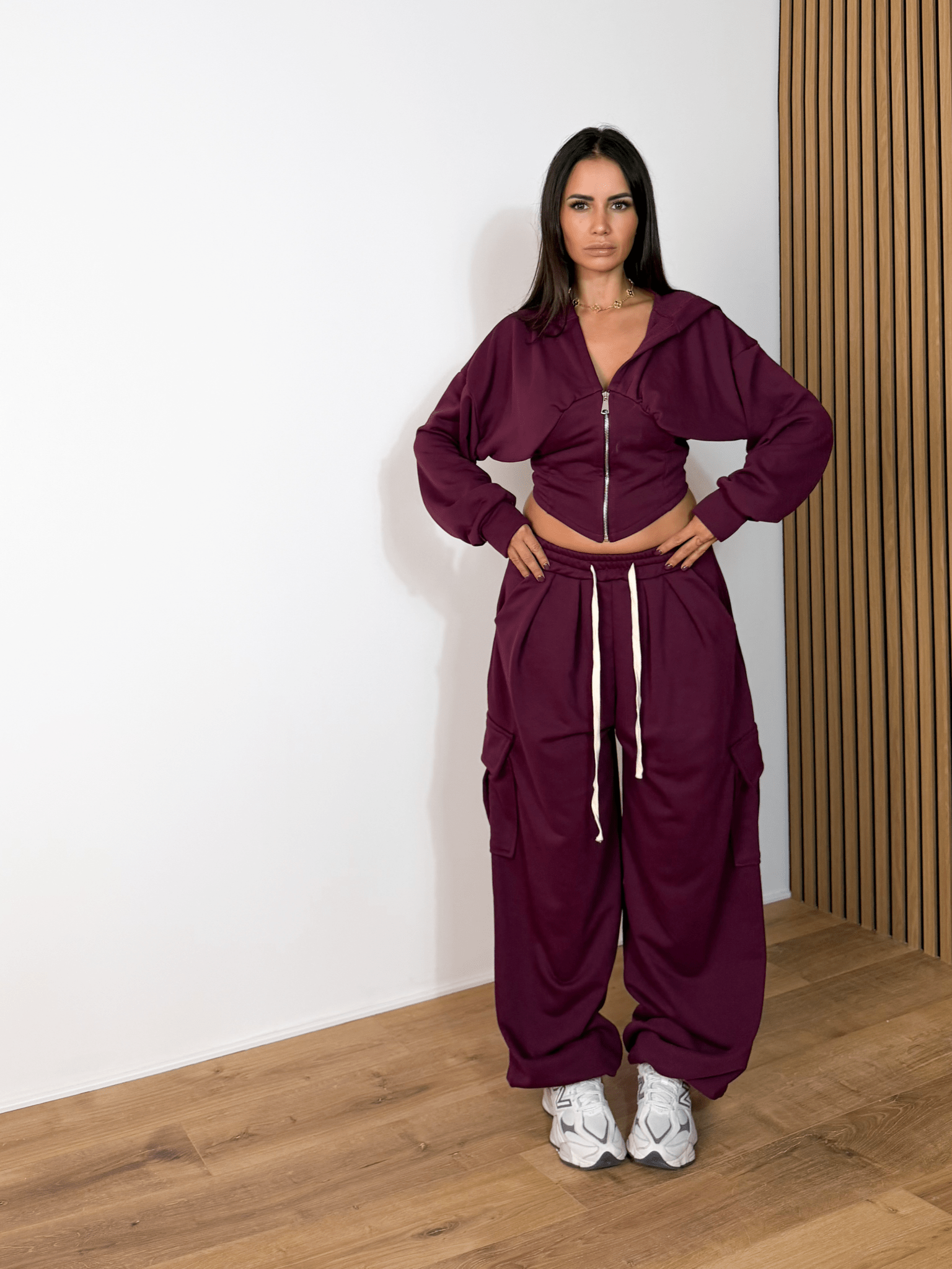 Completo Tuta Spiral - Bordeaux - SAINTH