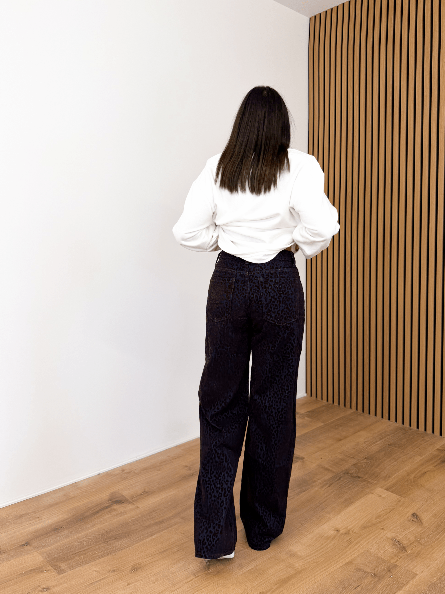 Jeans Leo Velevet - Denim Scuro - SAINTH