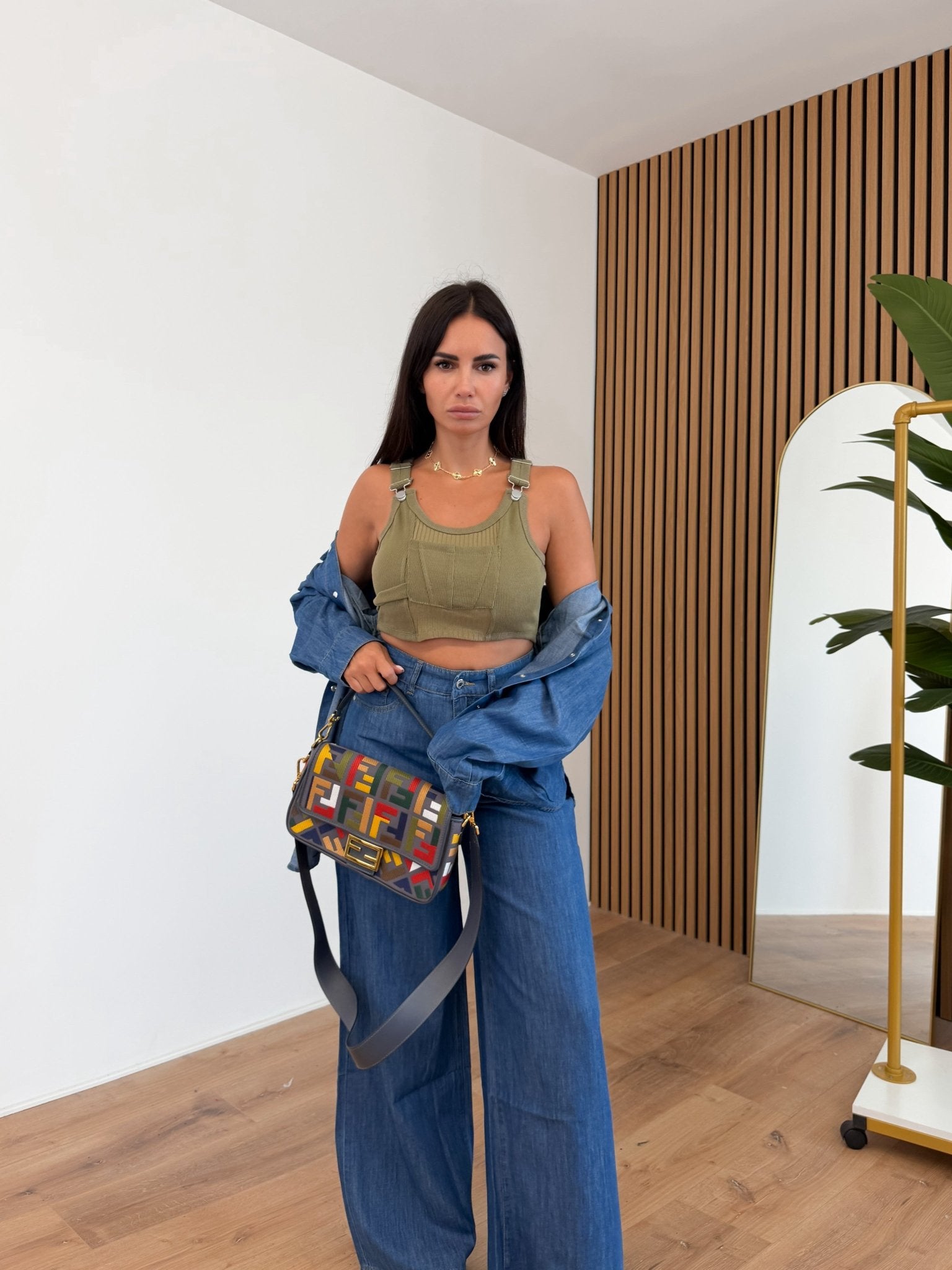 Coordinato H5233 - Denim - SAINTH