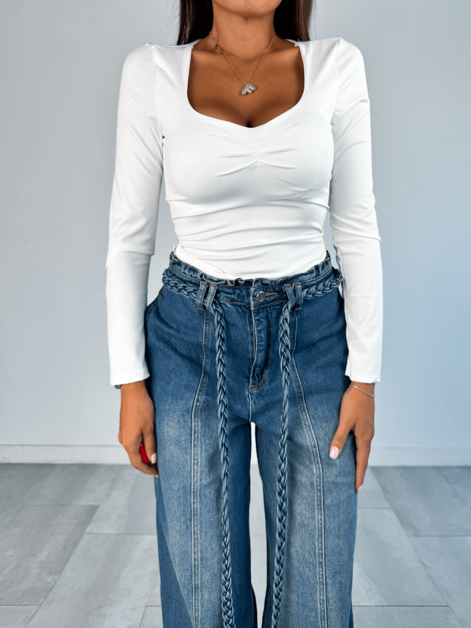 Jeans Treccina - Blu Denim - SAINTH