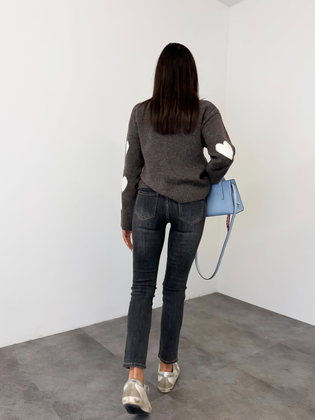 Pull Cuori - Tortora