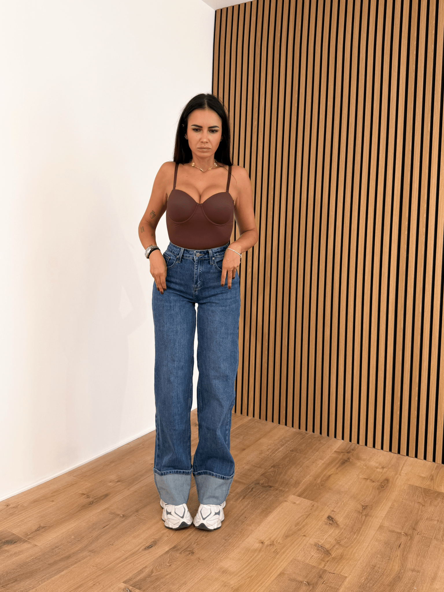 Jeans Risvoltino - Blu Denim - SAINTH