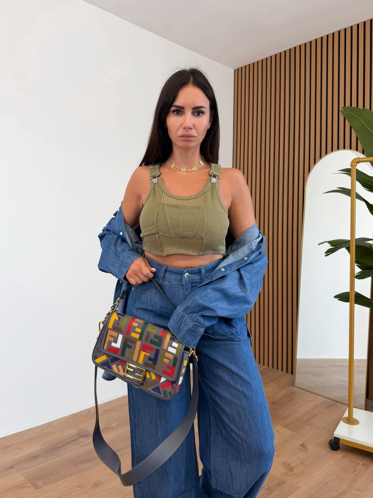 Coordinato H5233 - Denim - SAINTH