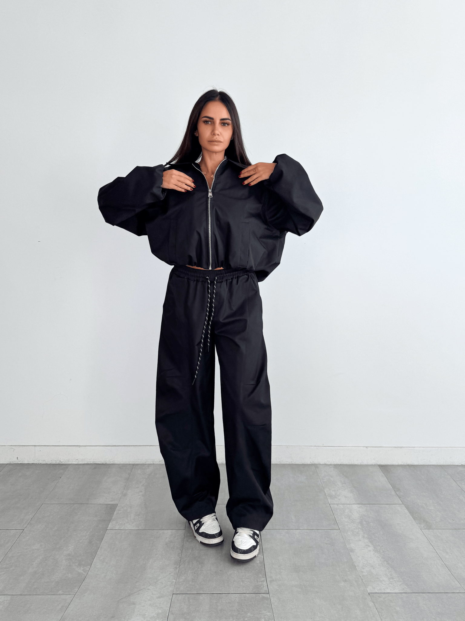 Pantalone Luxe - Nero - SAINTH