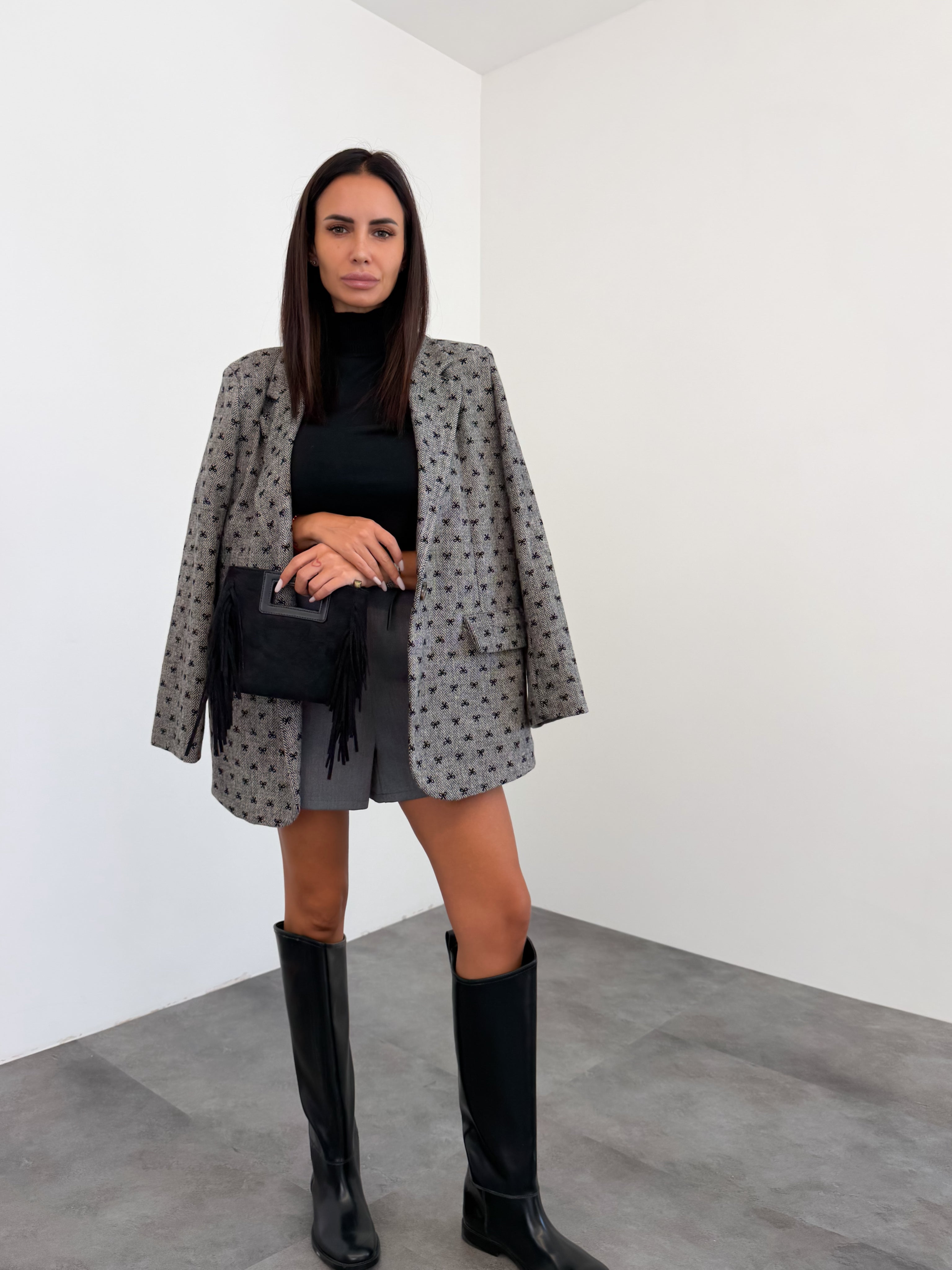 Blazer Fiocchetti - Nero