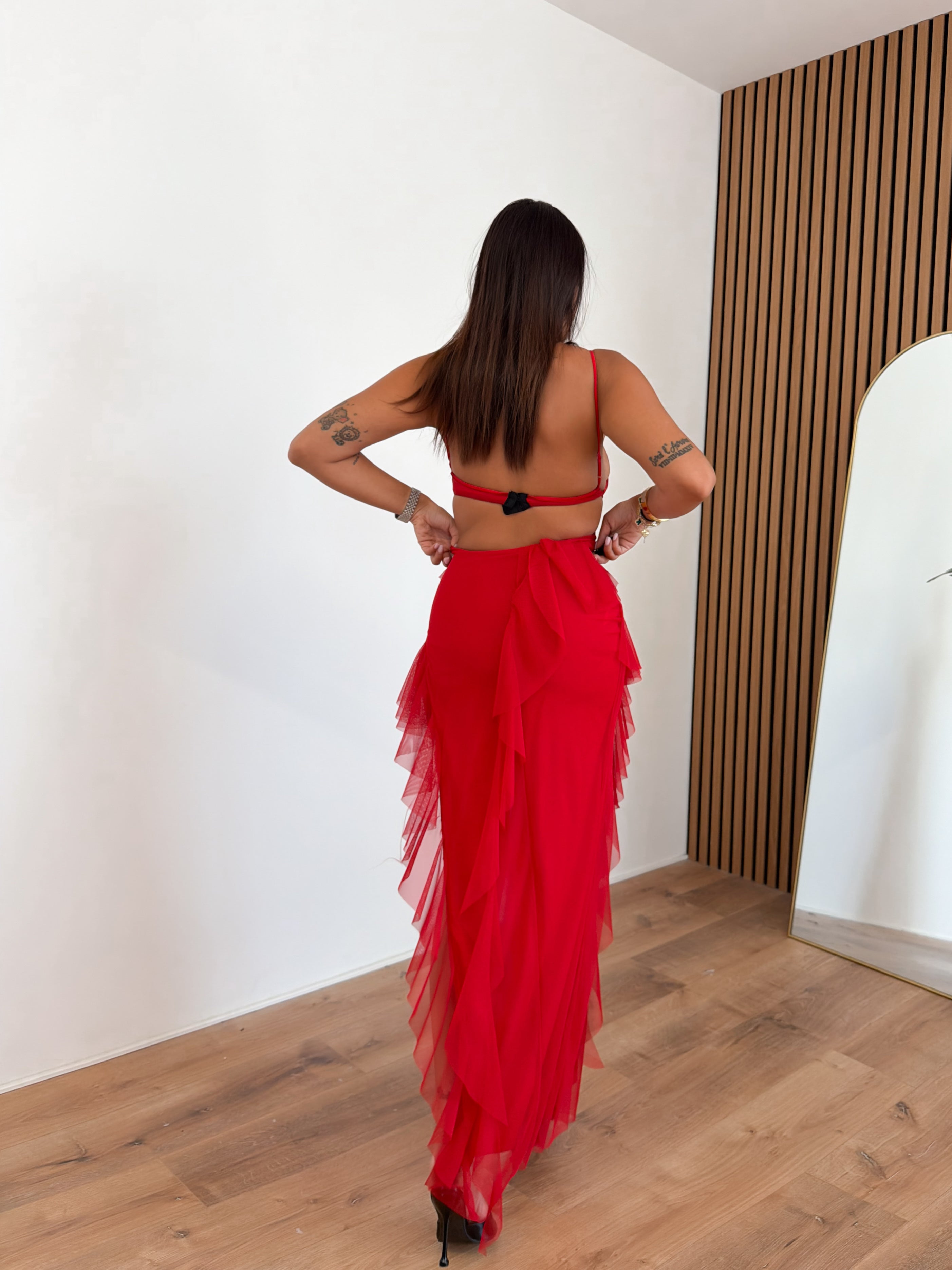 Abito Velly - Rosso