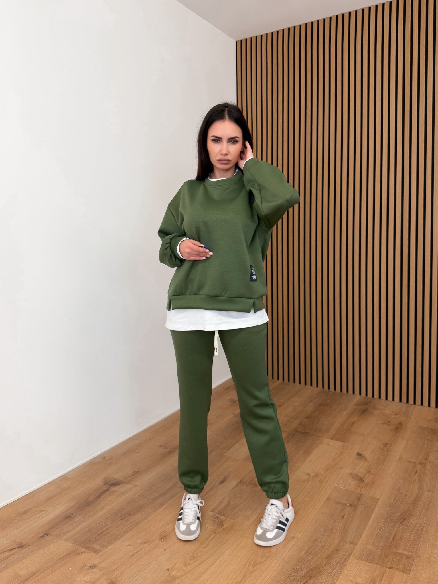 Completo Tuta Toppa - Army Green - SAINTH