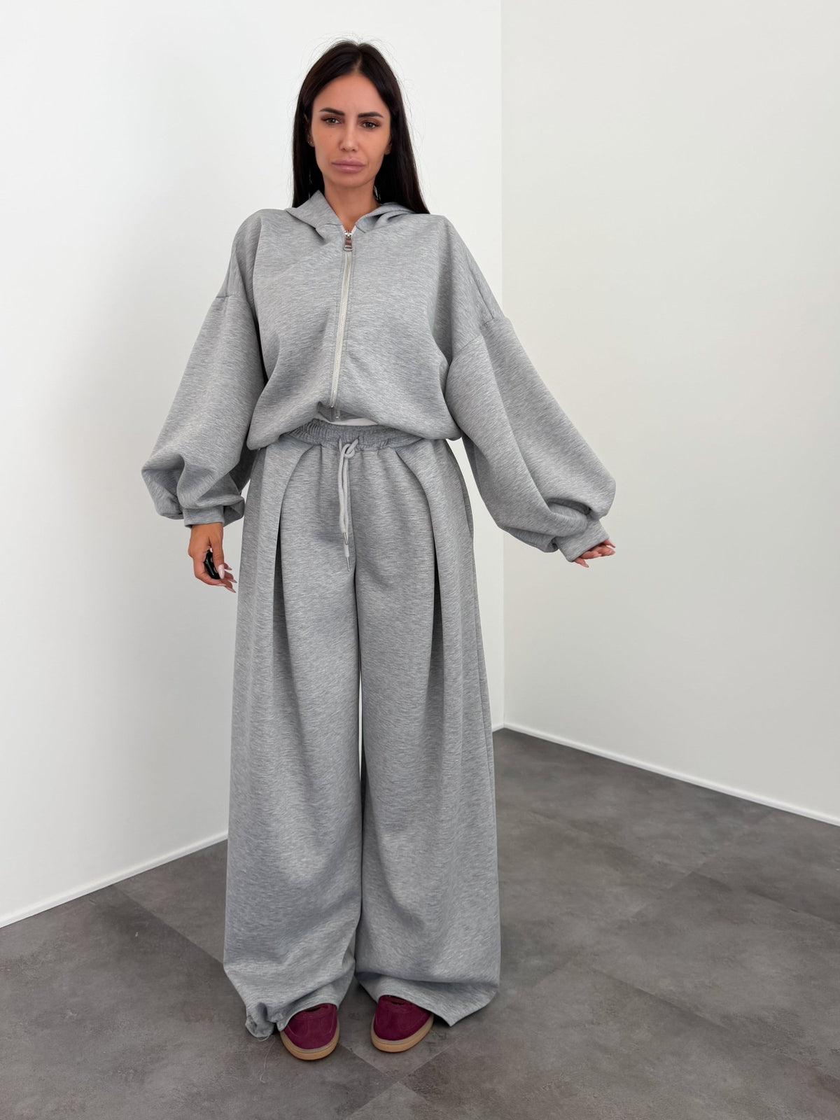 Coordinato Cozy - Grigio - SAINTH