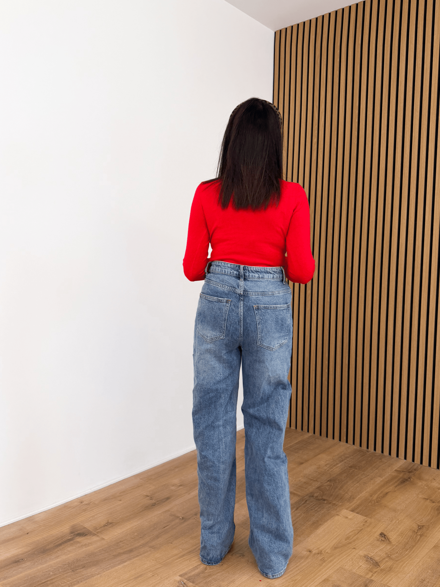 Pull Collo Alto - Rosso - SAINTH