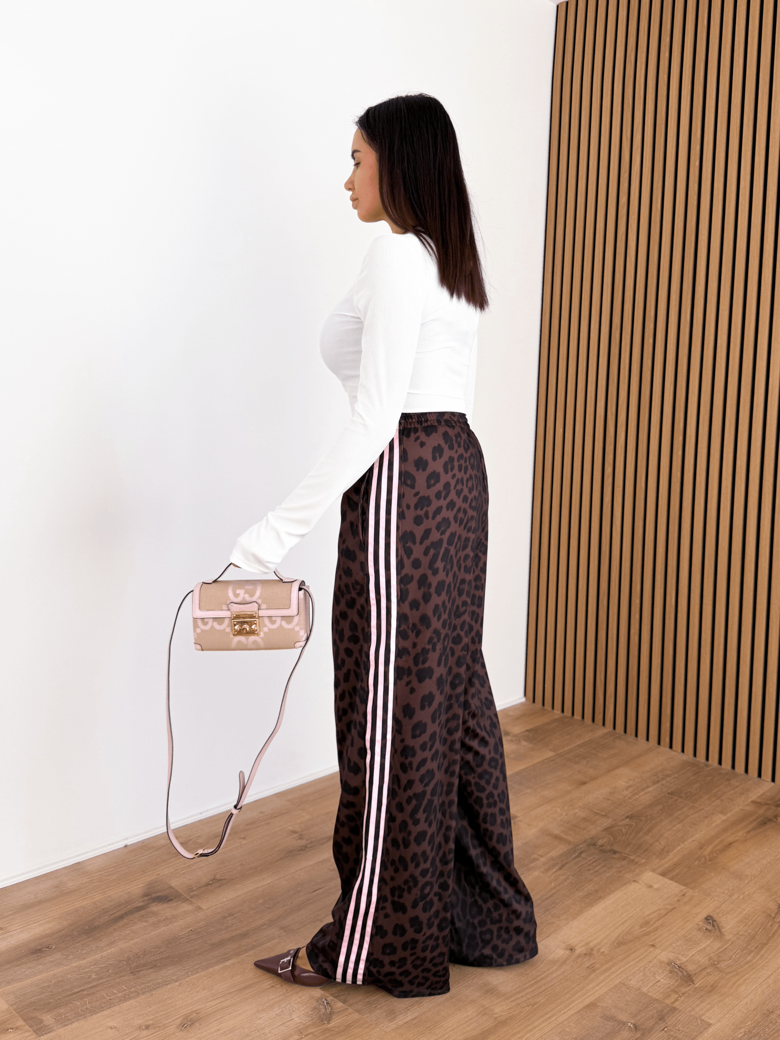 Pantalone Tuta Brasil - Rosa e Leopardato - SAINTH